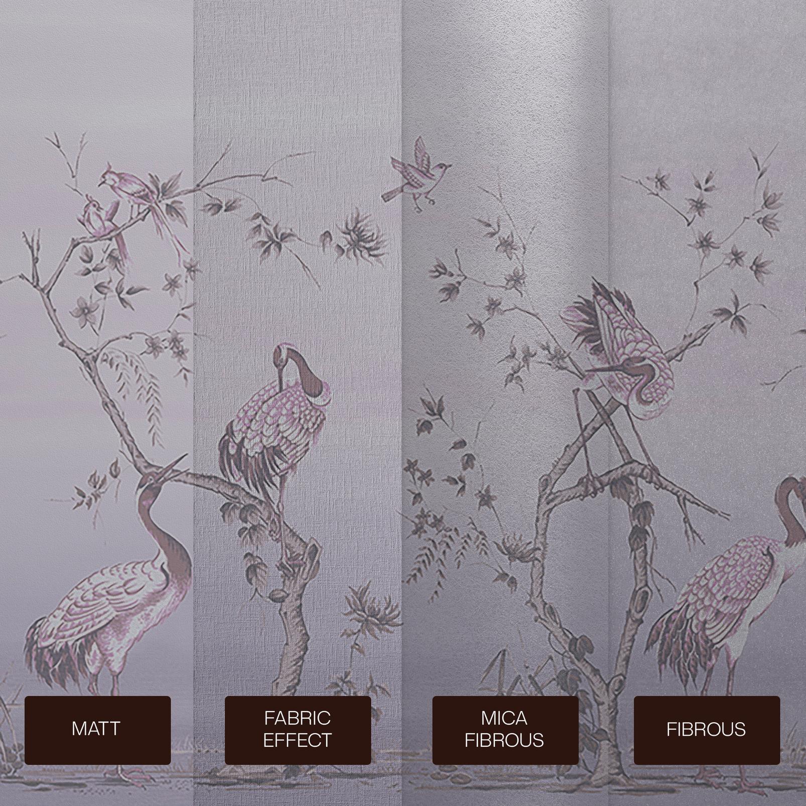 Grazing Cranes Dusk Bespoke Mural - 124784_SUBSTRATE_01.jpg