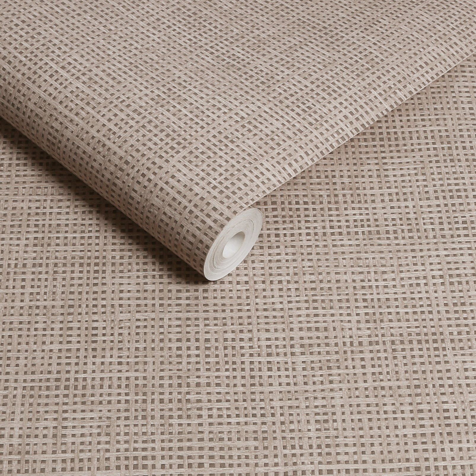 Rustic Weft Stone Wallpaper - 124100_ROLLSHOT_01.jpg