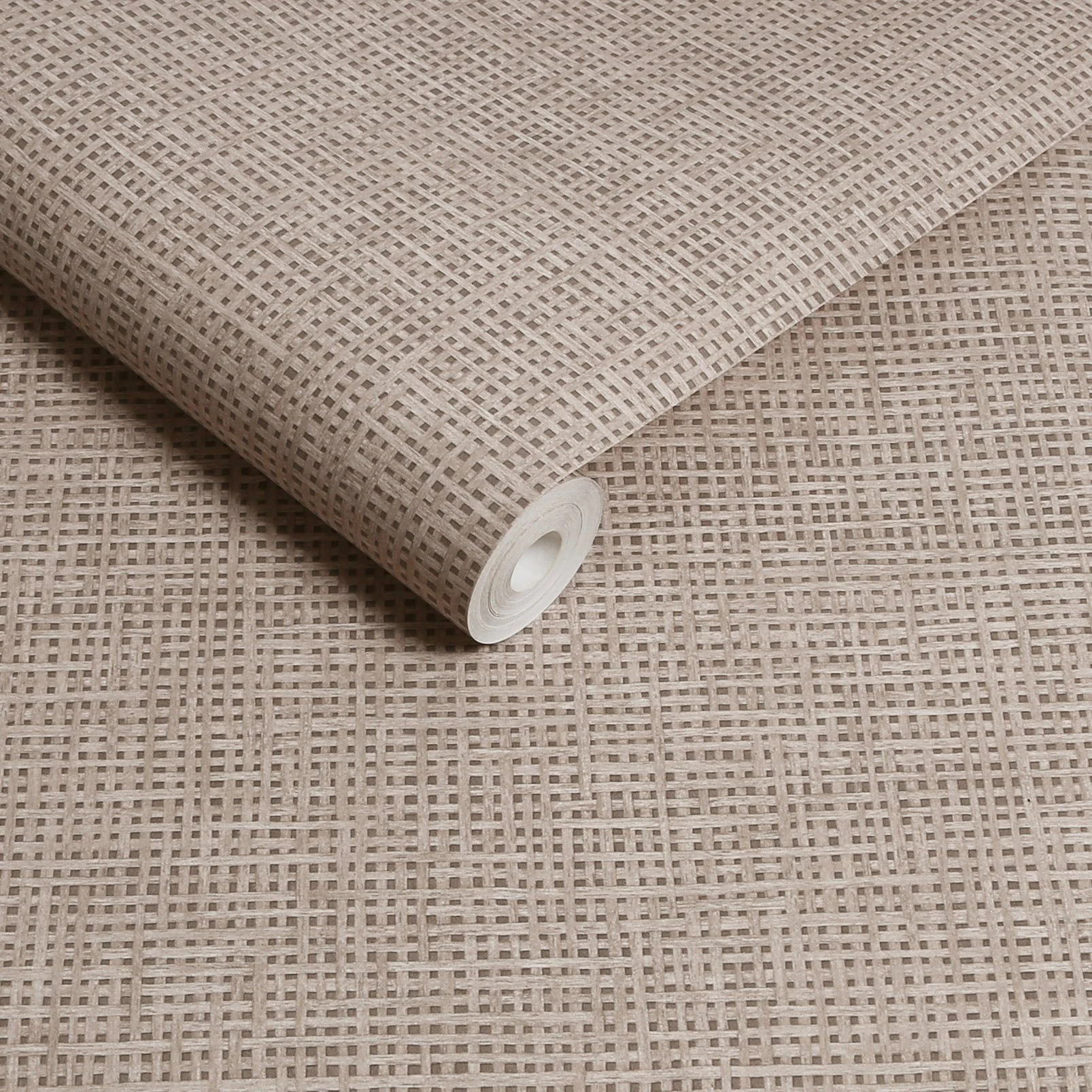 Rustic Weft Stone Wallpaper - 124100_ROLLSHOT_01.jpg