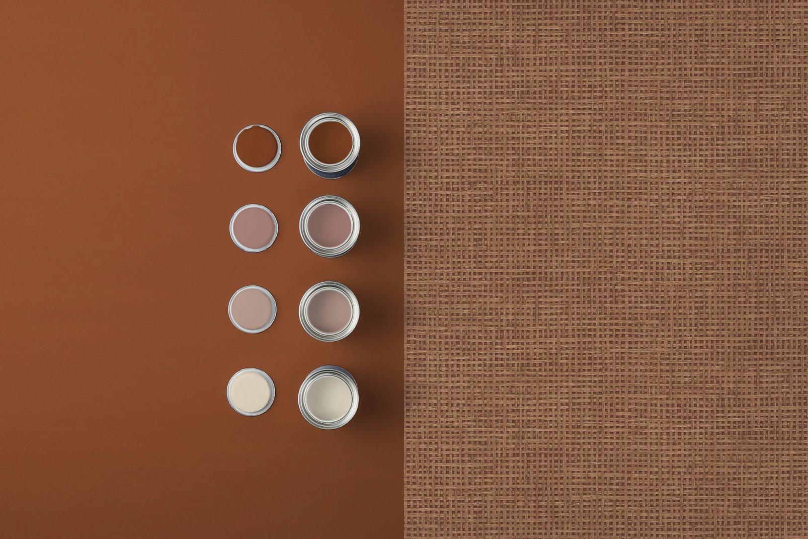 Rustic Weft Clay Wallpaper - 124091_FLATLAY_01.jpg