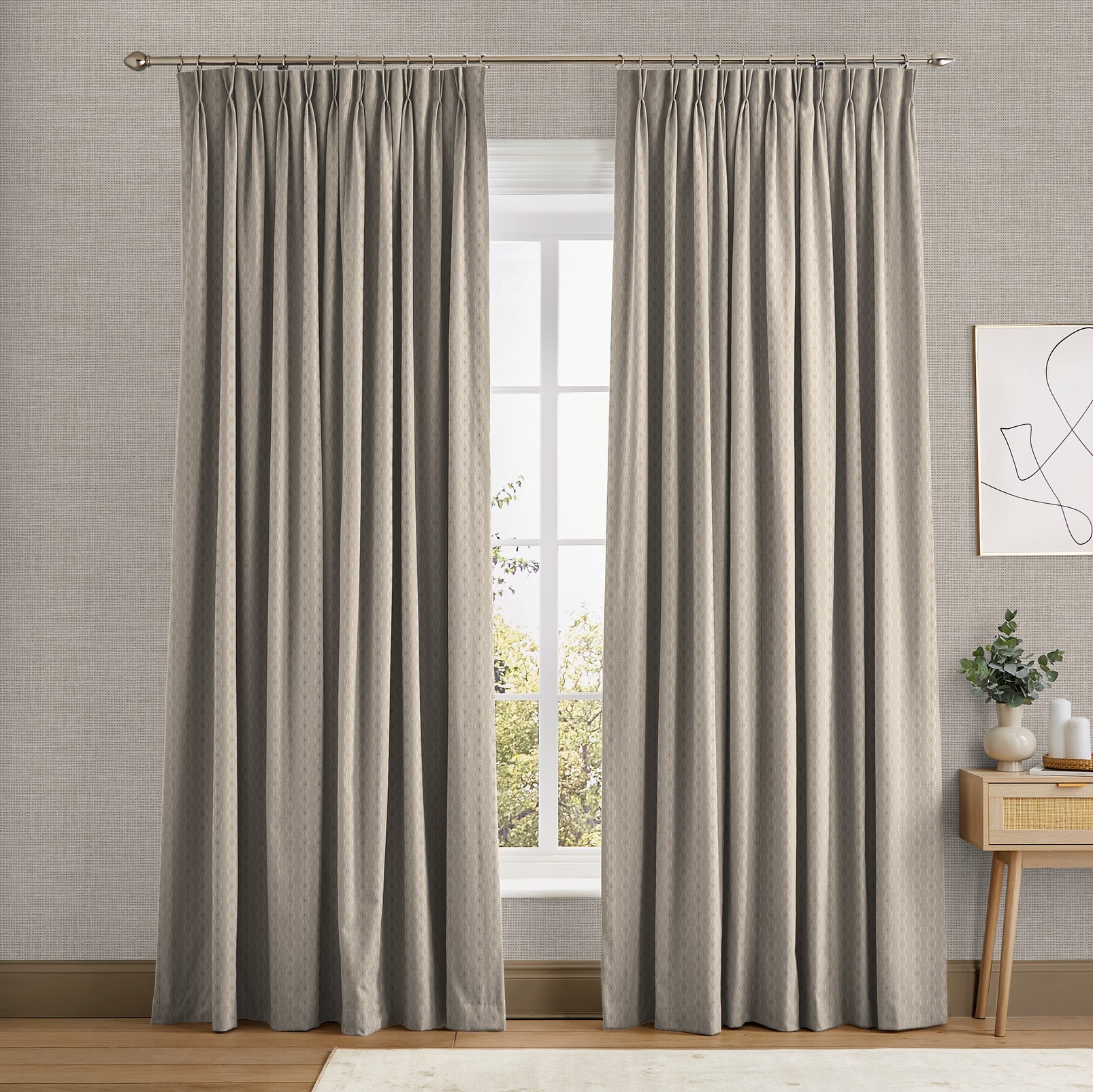 Rustic Ikat Light Natural Curtains - 124189cur_ROOMSET_01.jpg