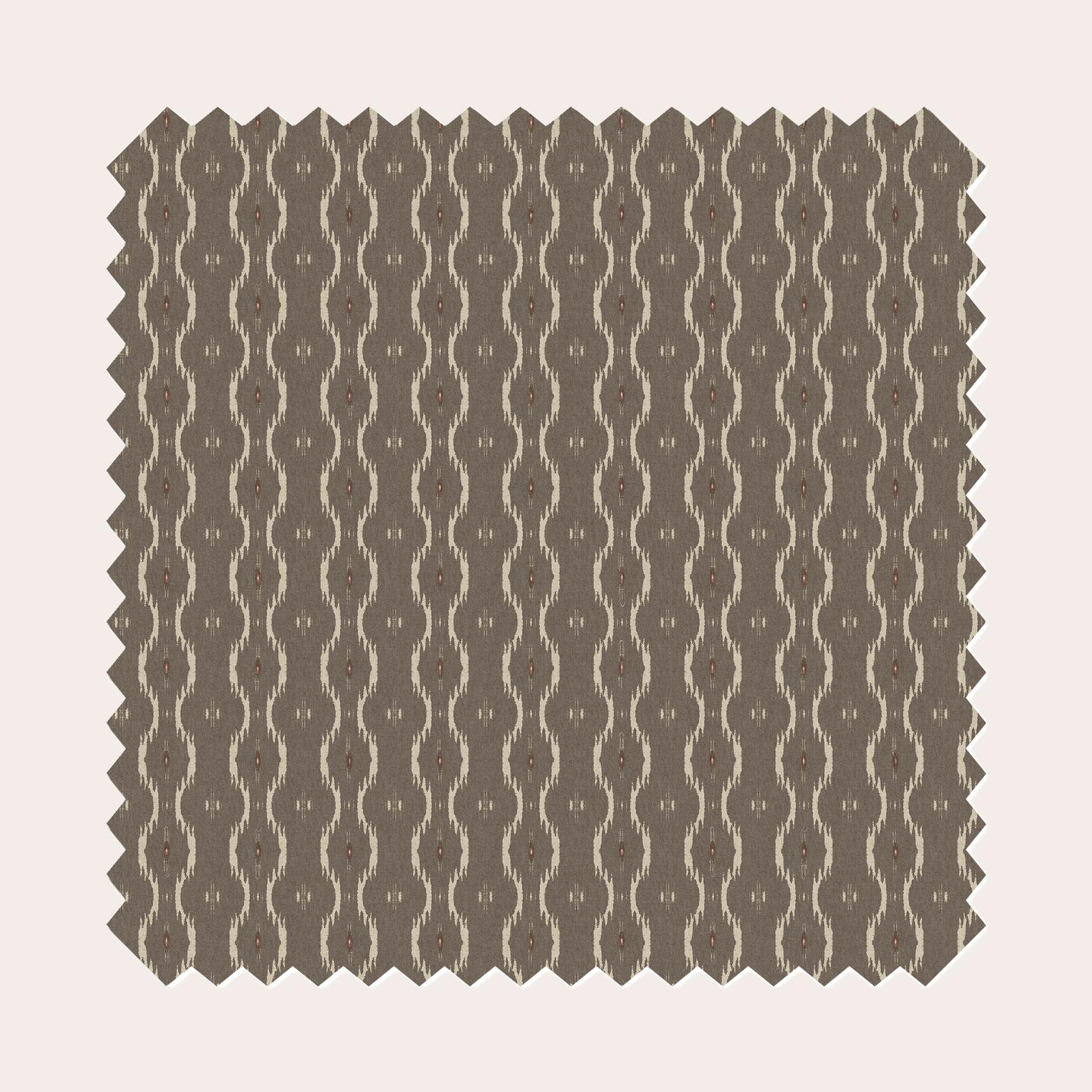 Rustic Ikat Chocolate Roller Blind - 124170rol_TILE_RUSTIC IKAT CHOCOLATE LIGHT FILTERING ROLLER BLINDS__01.jpg