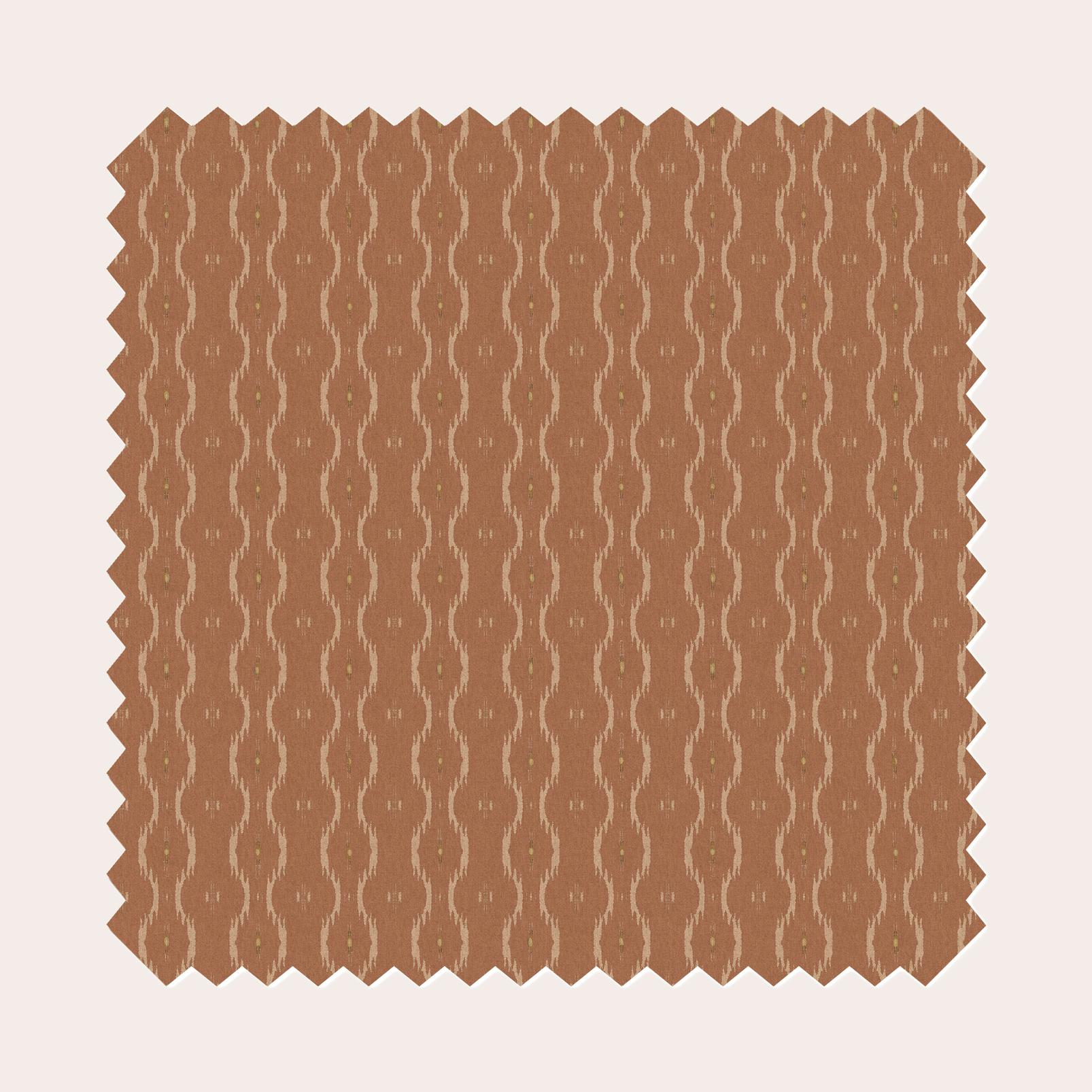 Rustic Ikat Clay Roller Blind - 124174rol_TILE_RUSTIC IKAT CLAY LIGHT FILTERING ROLLER BLINDS__01.jpg