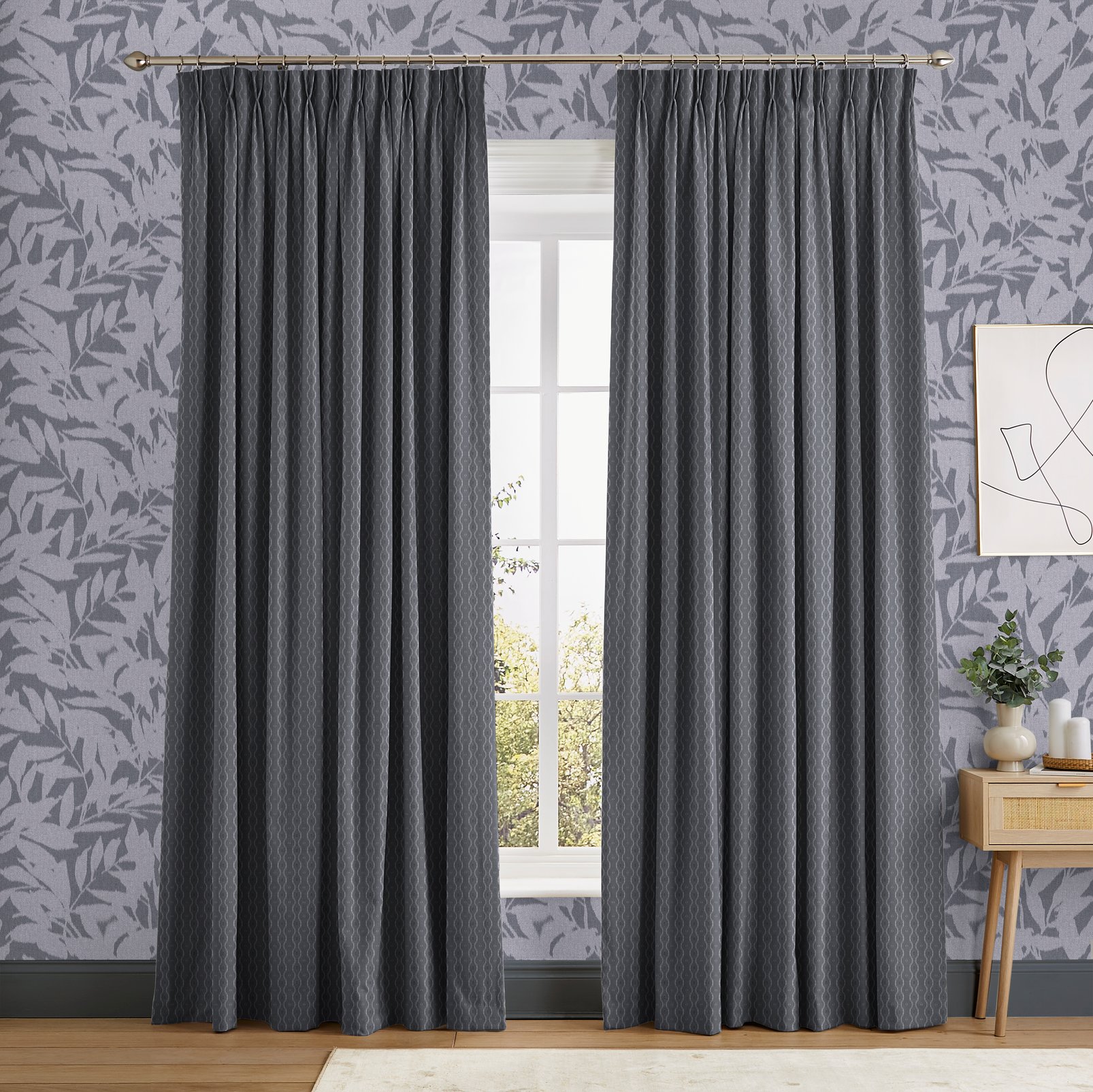 Rustic Ikat Denim Curtains - 124185cur_ROOMSET_01.jpg