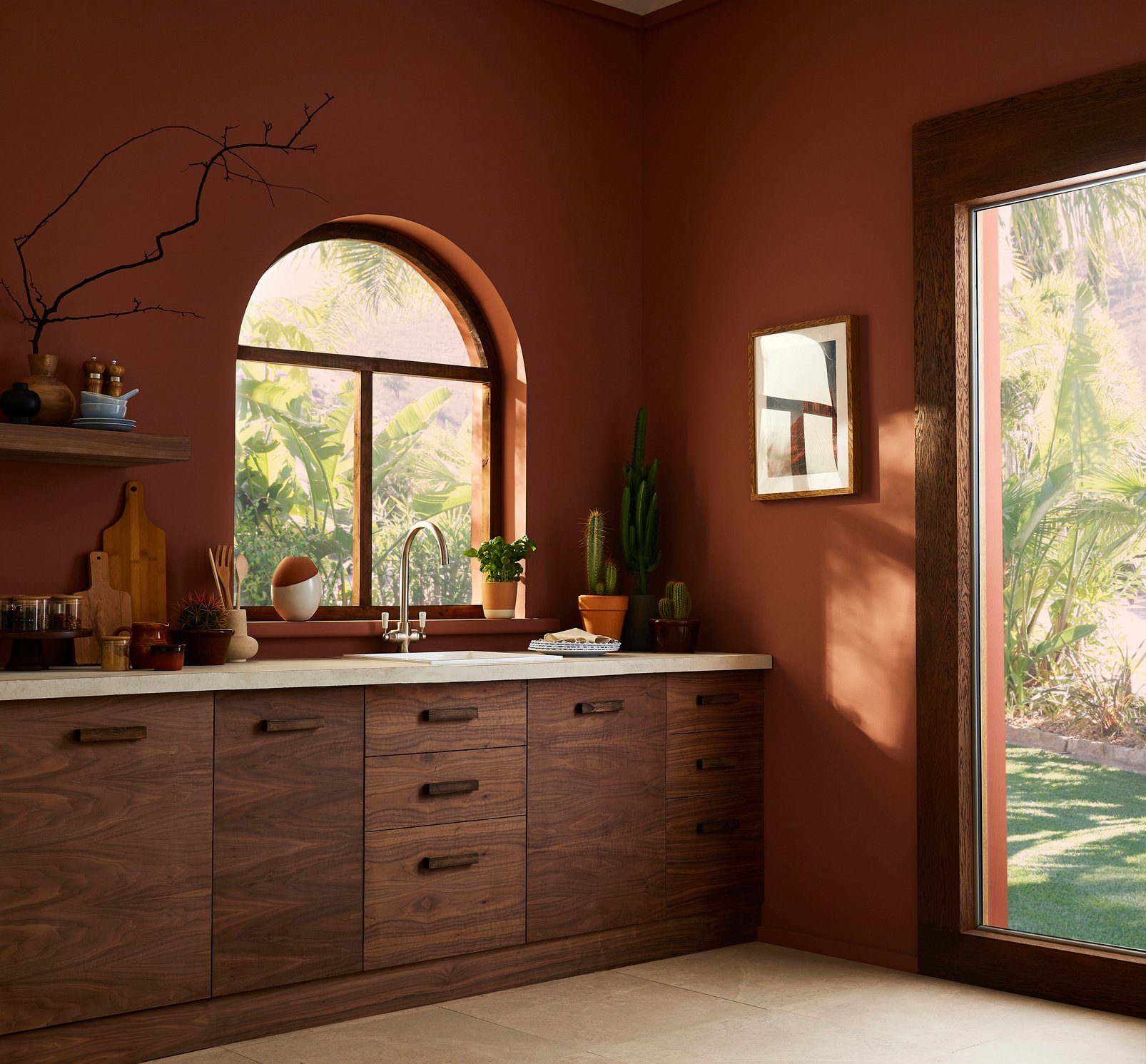 Arizona Sky Paint in a Roomset