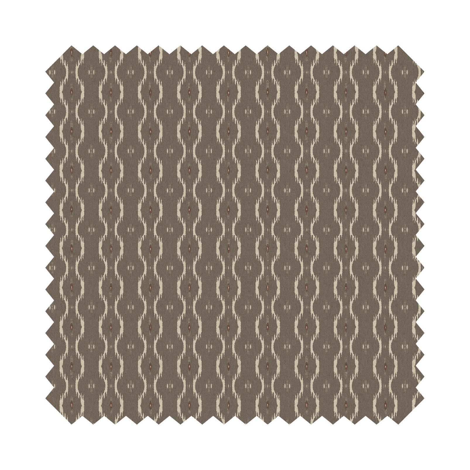 Rustic Ikat Chocolate Cotton A5 Sample - 12417394_TILE_A5 SAMPLE RUSTIC IKAT CHOCOLATE __01.jpg