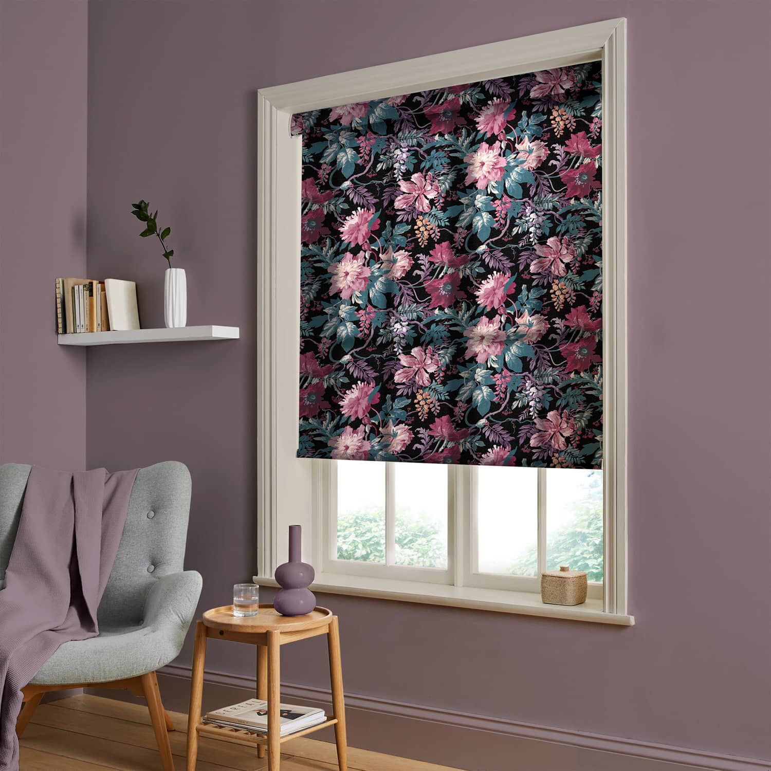 Florenzia Nightshade Roller Blind
