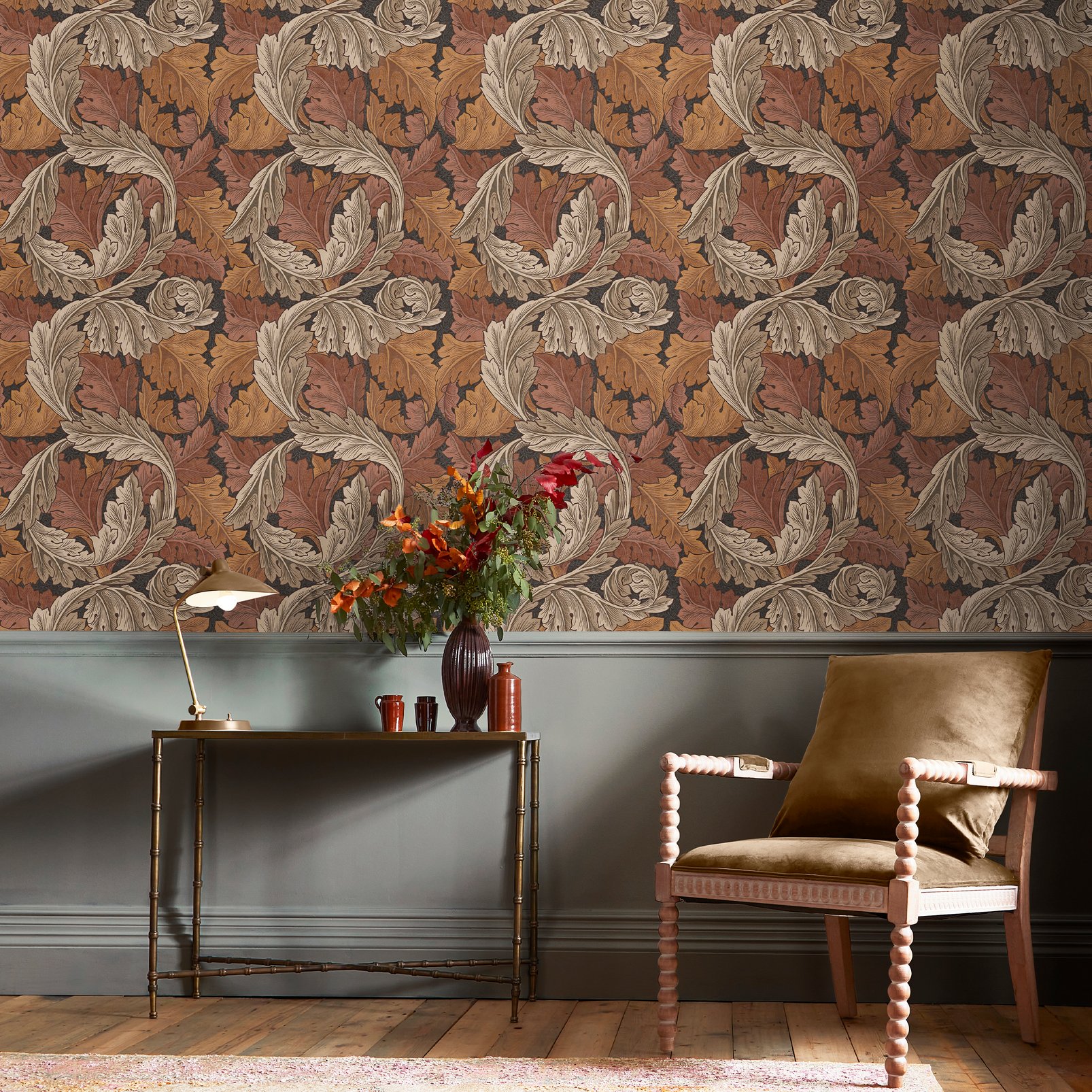 Acanthus Burnt Orange Wallpaper - 124224_ROOMSET_ACANTHUS BURNT ORANGE_01.jpg