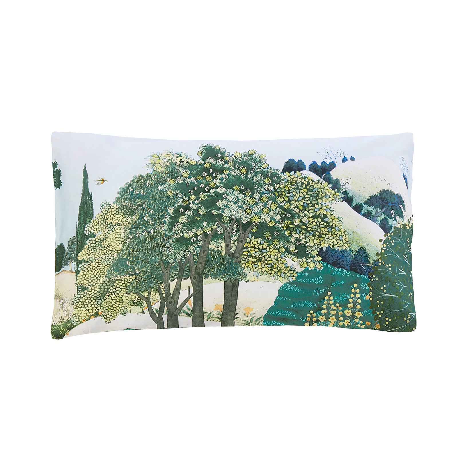 New Eden Green Duvet Cover Set close up image