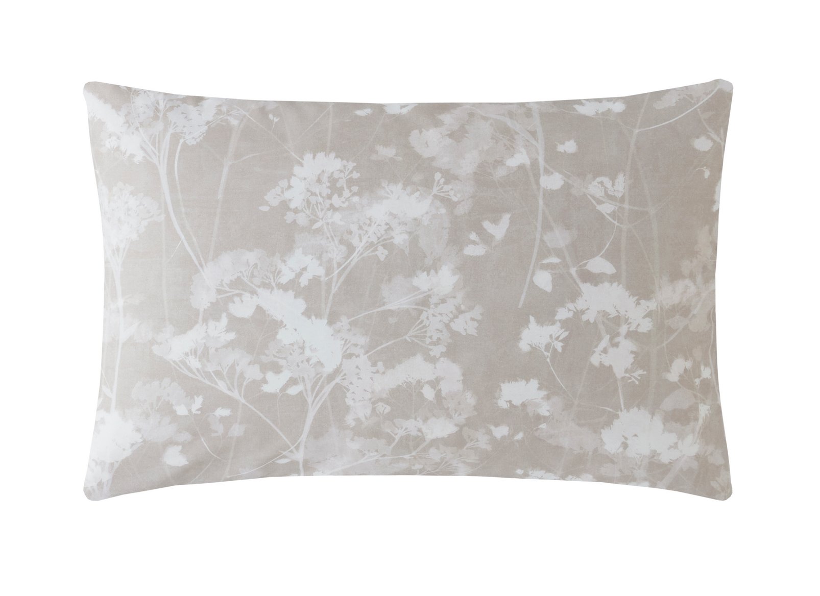 Flower Press Indigo Duvet Cover Set close up image