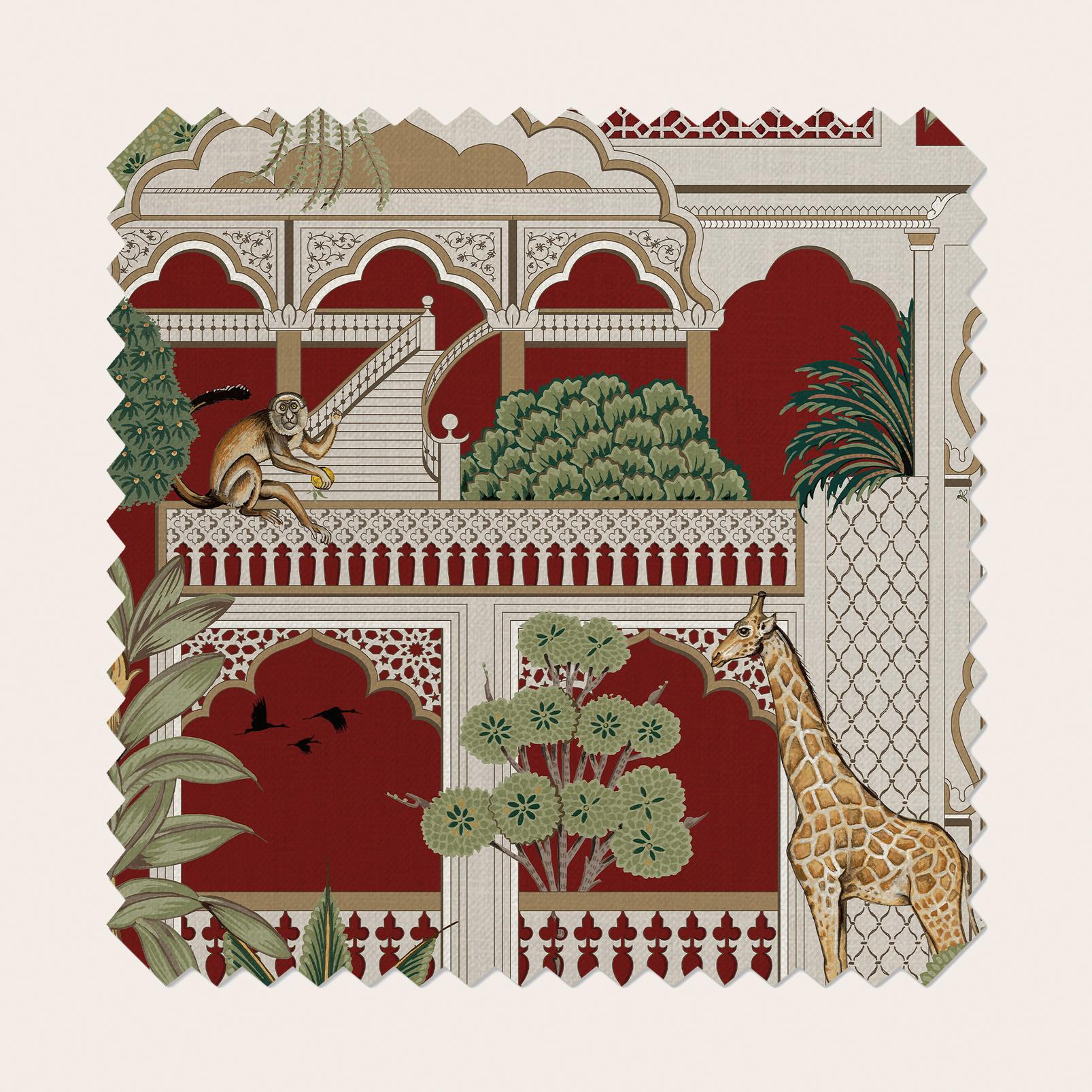 Animahal Alizarin Roller Blind - 120031rol_FLATLAY_01.jpg