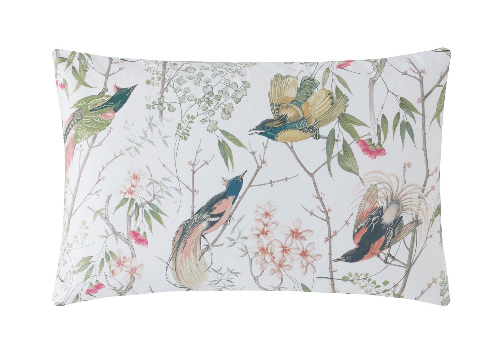 Clavering Birds Sage Green Duvet Cover Set - 124690_CAMEO_ CLAVERING BIRDS BED LINEN_04.jpg