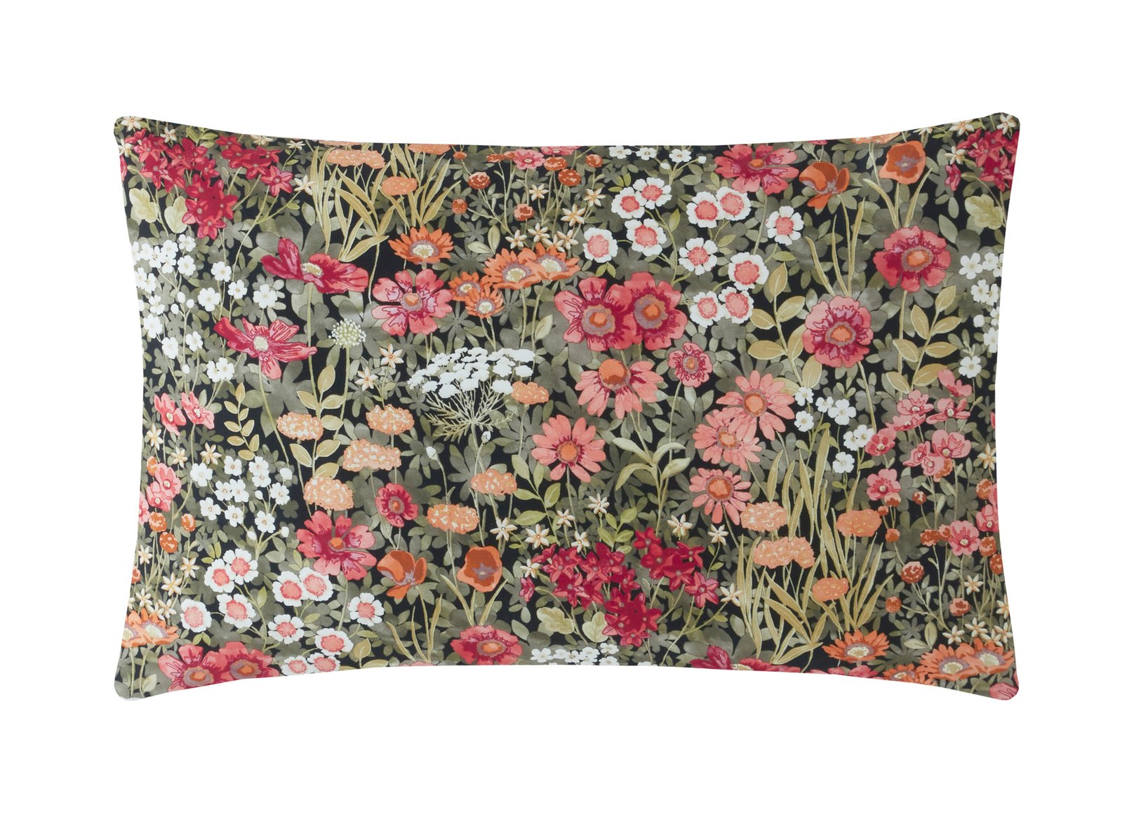 Wallflower Night Garden Black Duvet Cover Set close up image