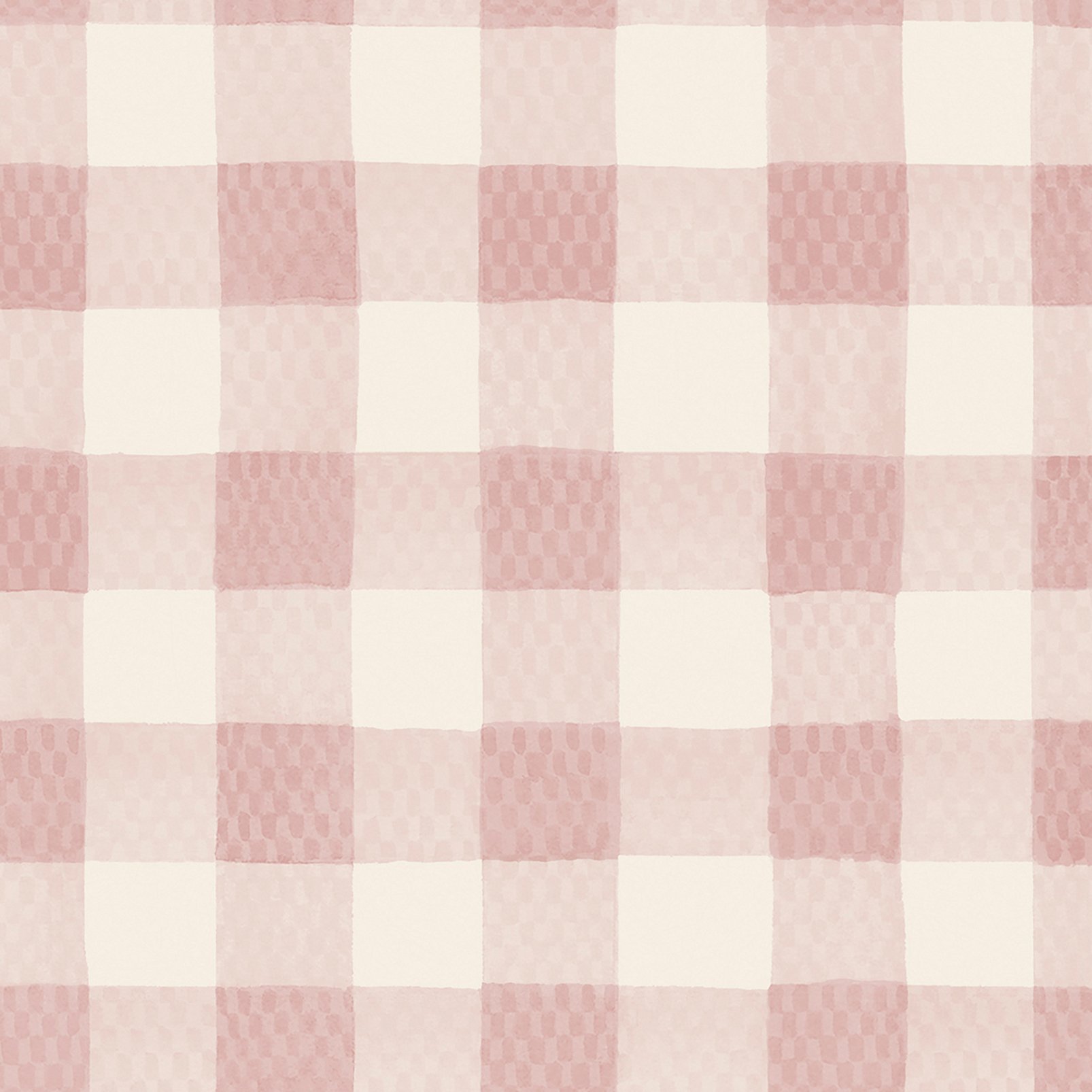 Cath Kidston Painted Gingham Pink Wallpaper - 125515_TILE_PAINTED GINGHAM PINK_01.jpg