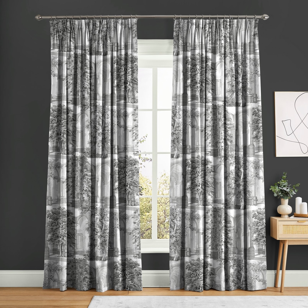 Rivington Folly Tattoo Curtain in a Roomset