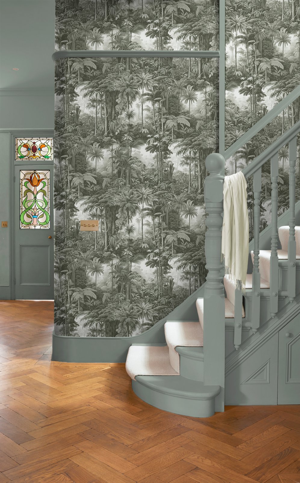 Benmore Ridge Monochrome Wallpaper - 127916_ROOMSET_01.jpg