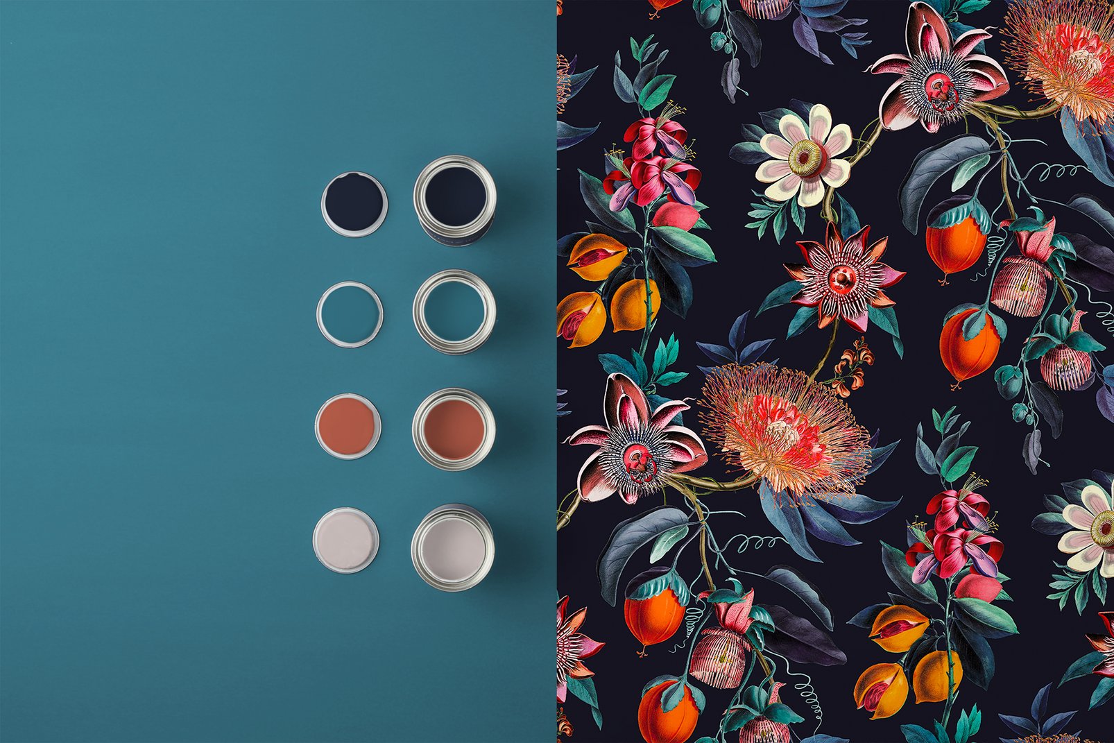 Physic Garden Navy Wallpaper - 127917_FLATLAY_01.jpg