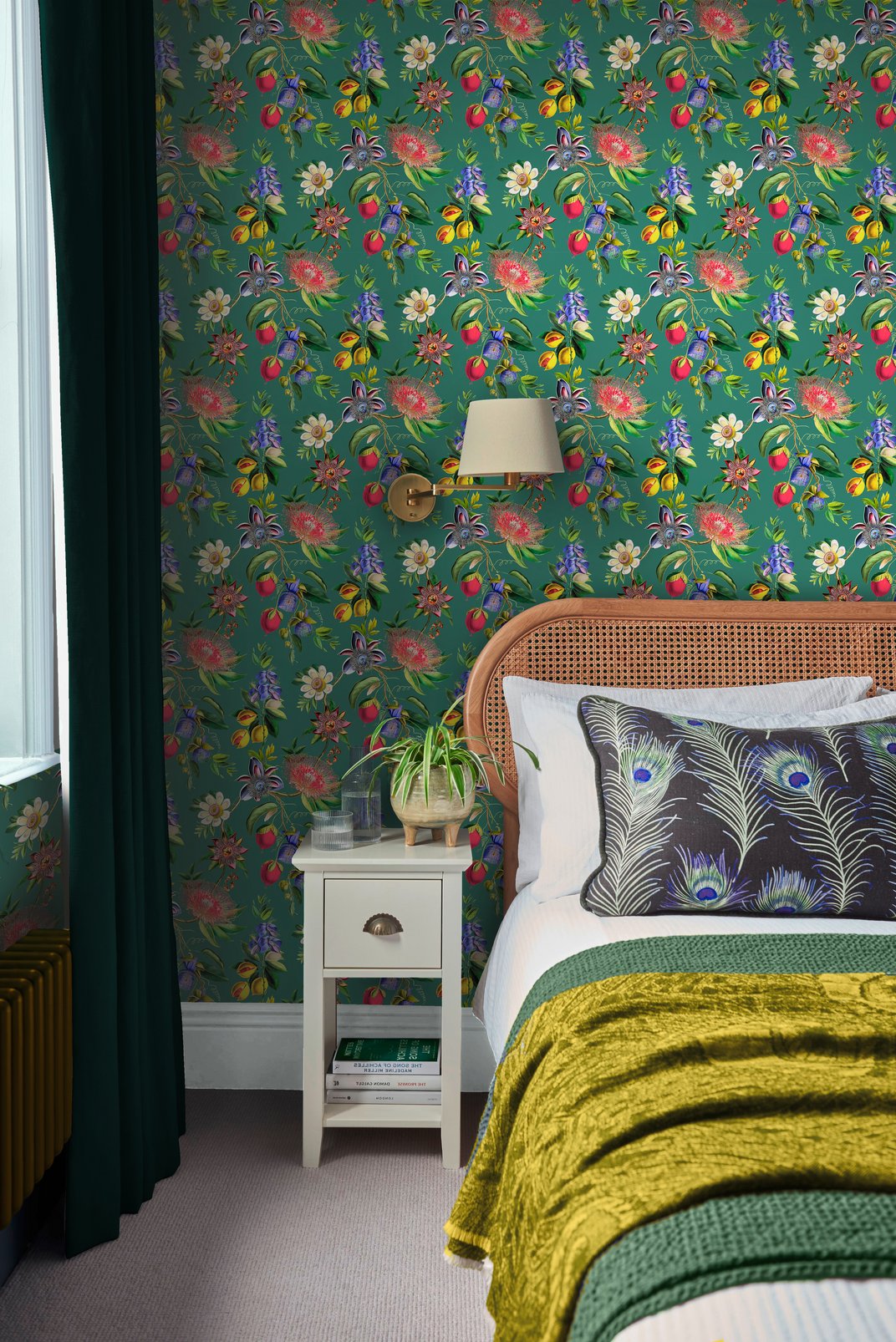 Physic Garden Teal Wallpaper - 127918_ROOMSET_01.jpg