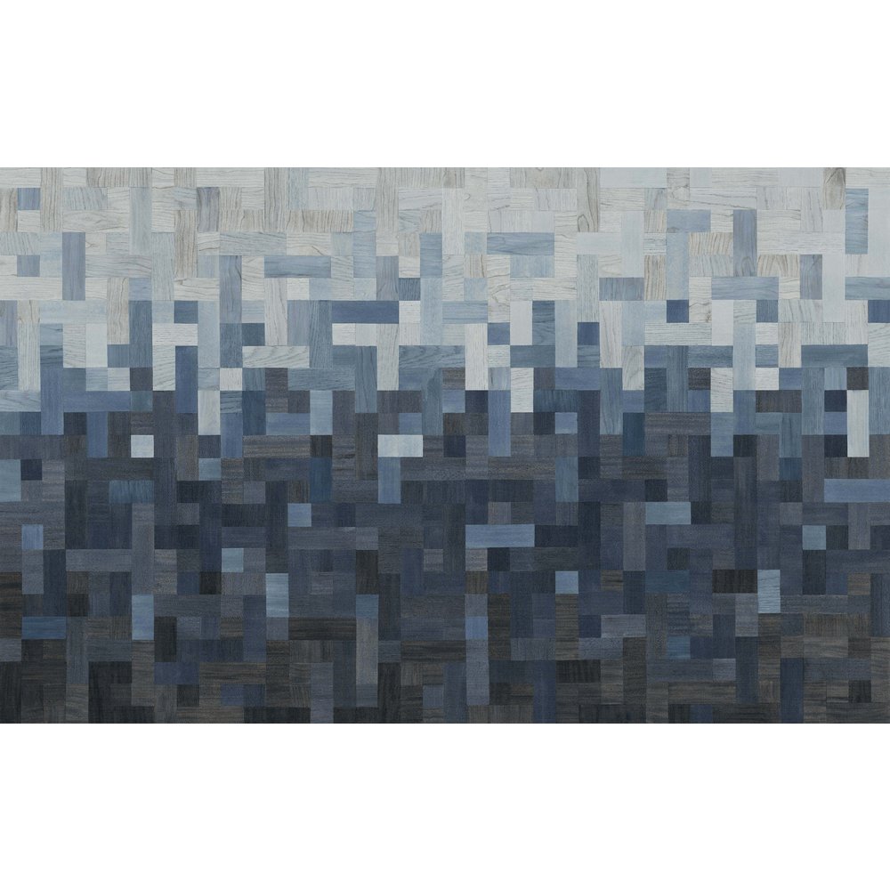 Matrix Blue Bespoke Mural design