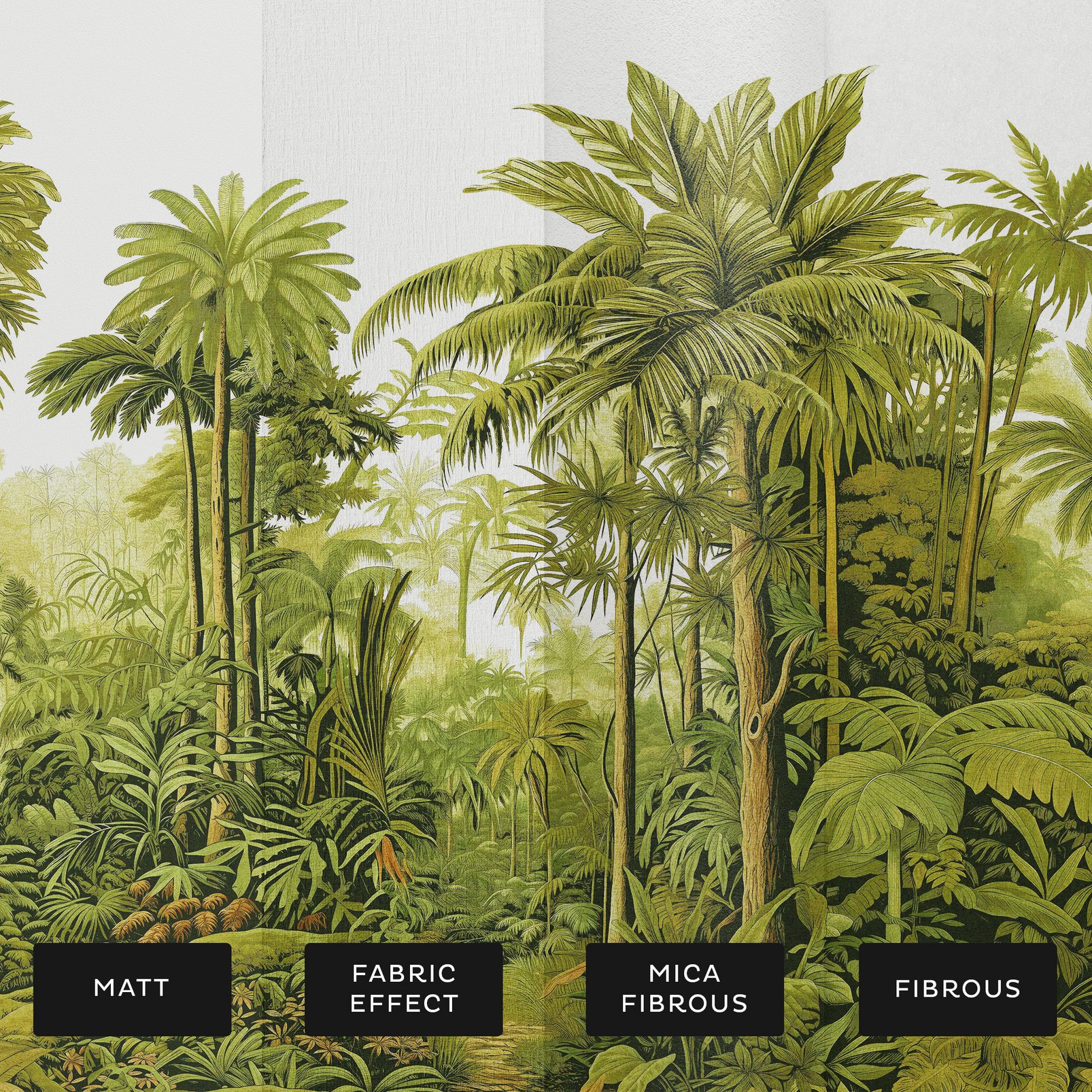 Benmore Ridge Lush Day Bespoke Mural substrate information