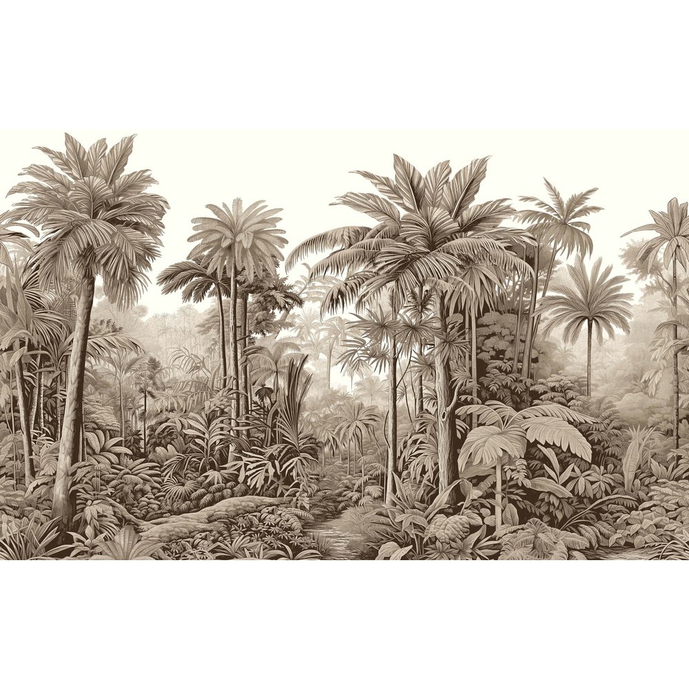 Benmore Ridge Sepia Bespoke Mural design