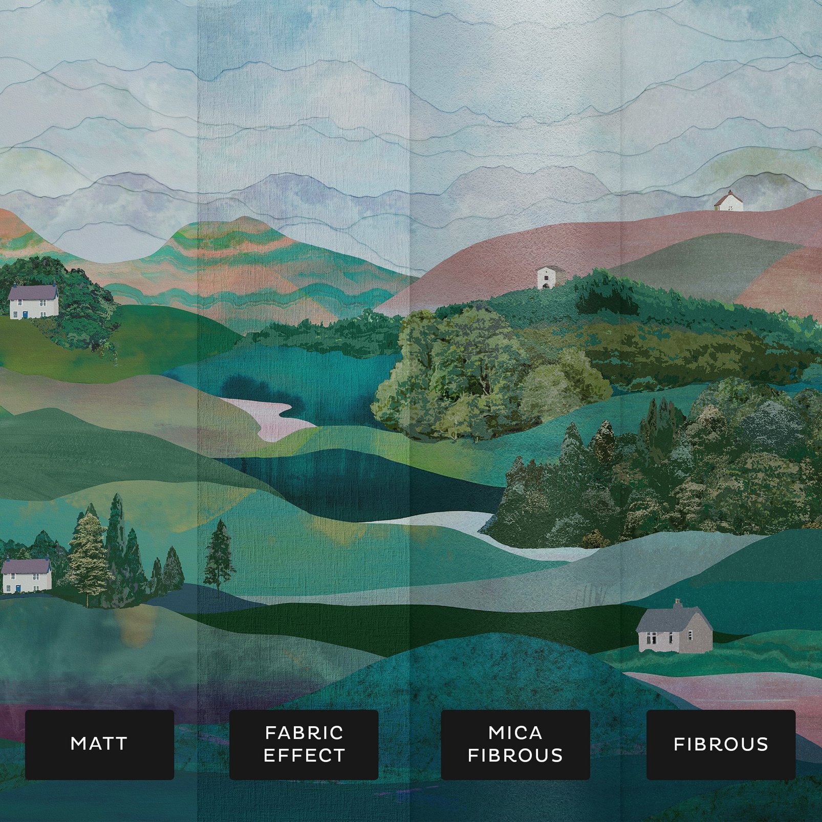 Ribble Valley Bespoke Mural substrate information