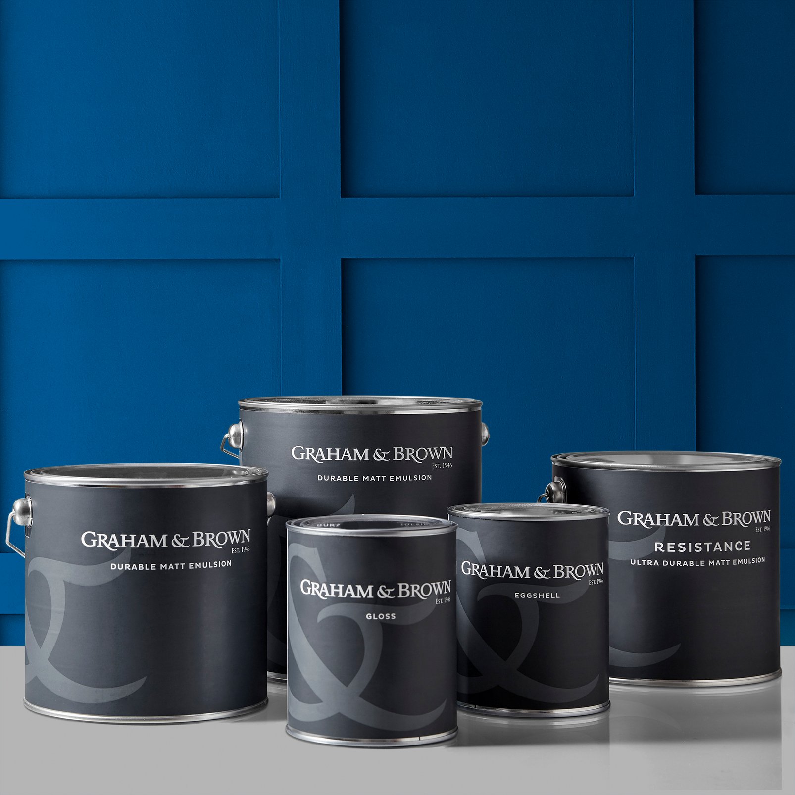 Kasbah Blue Paint tin