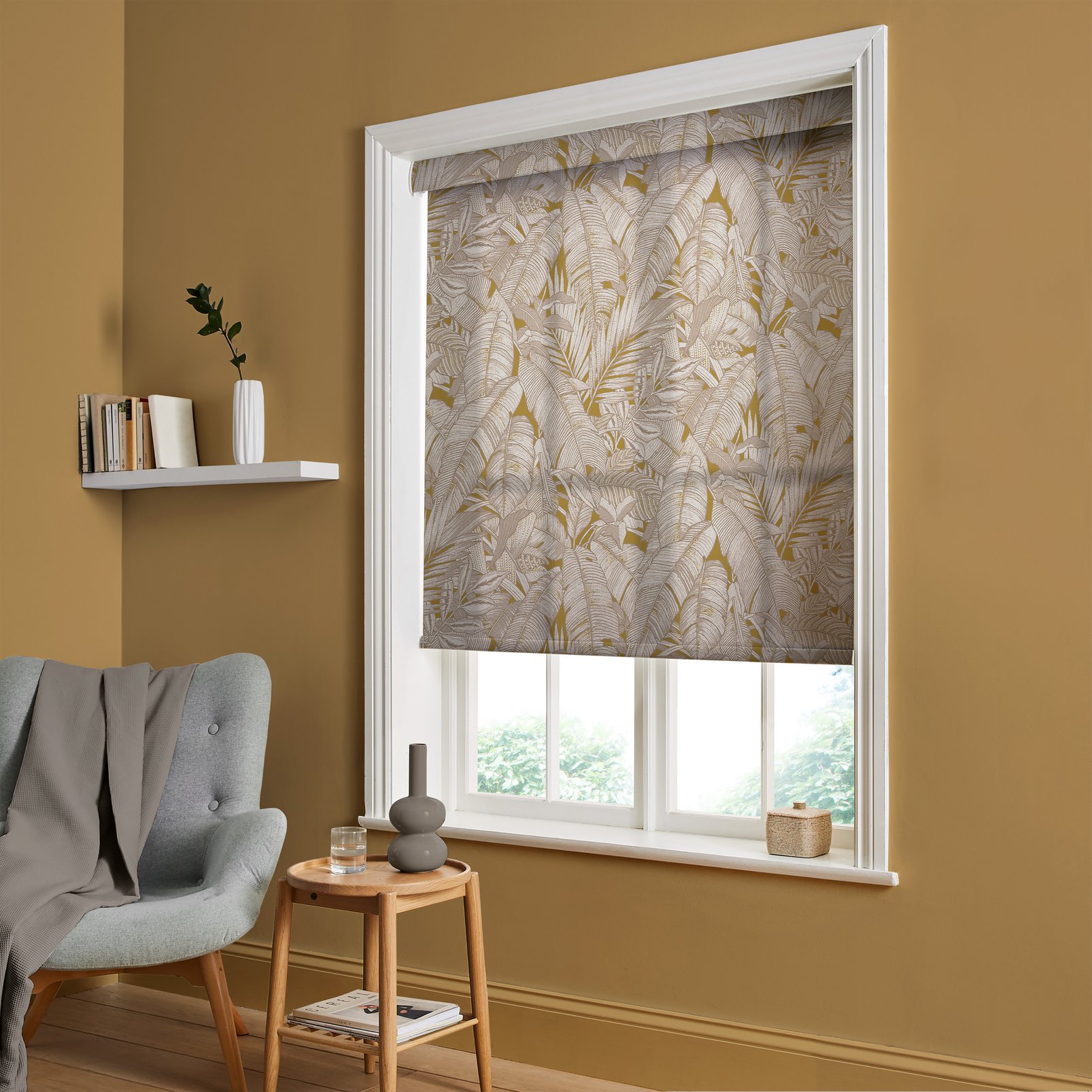 Paradys Turmeric Roller Blind - 120025rol_ROOMSET_01.jpg