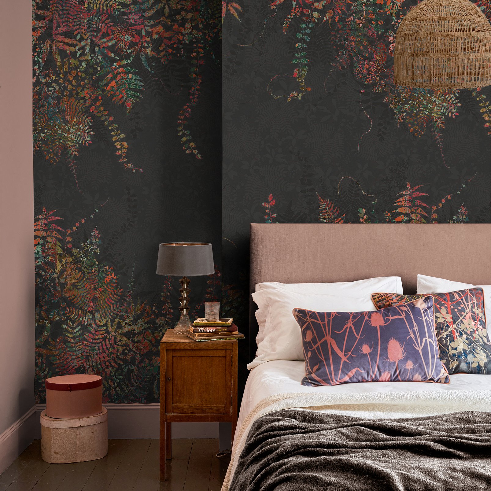 Cascading Kaleidoscope Autumn Bespoke Mural by Clarissa Hulse - 129970_ROOMSET_CASCADING KALEIDOSCOPE AUTUMN_01.jpg