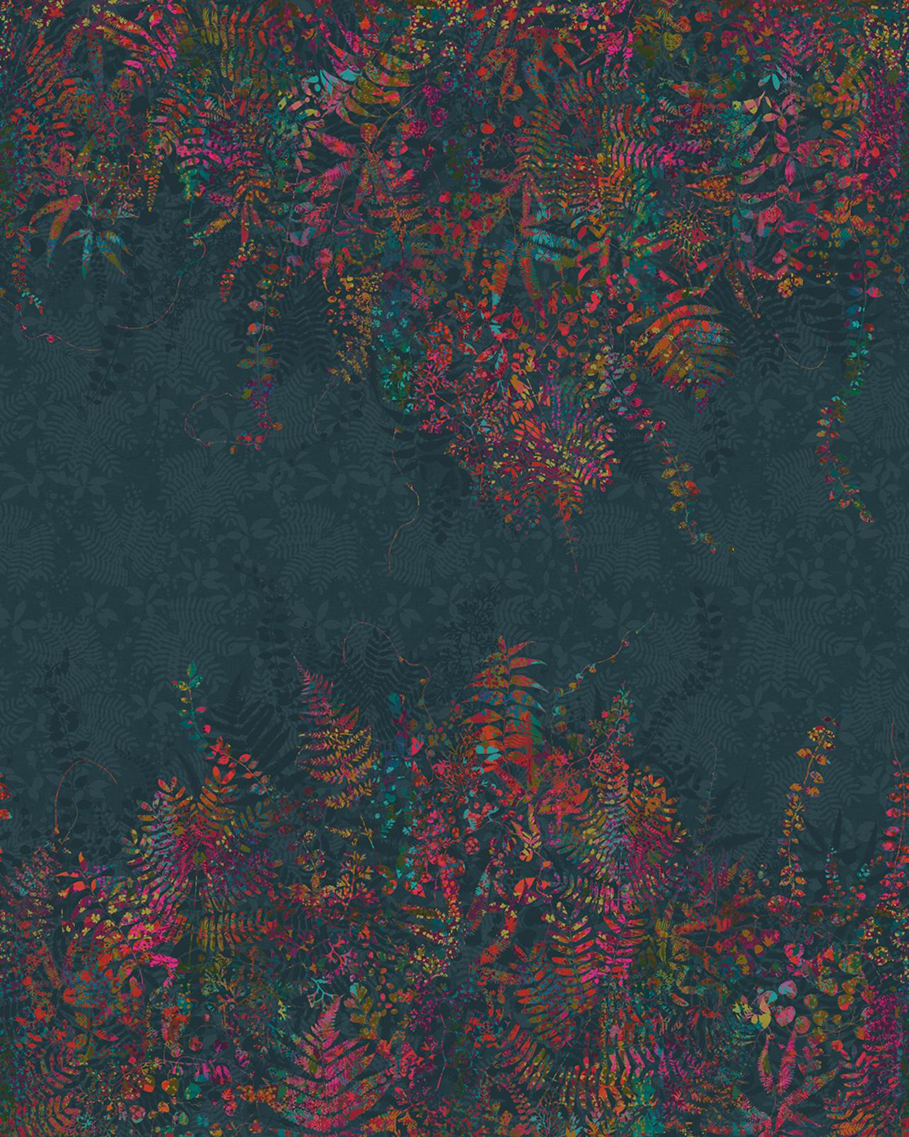 Cascading Kaleidoscope Rainbow Bespoke Mural by Clarissa Hulse - 129952_TILE_CASCADING KALEIDOSCOPE RAINBOW DUBAI_01.jpg