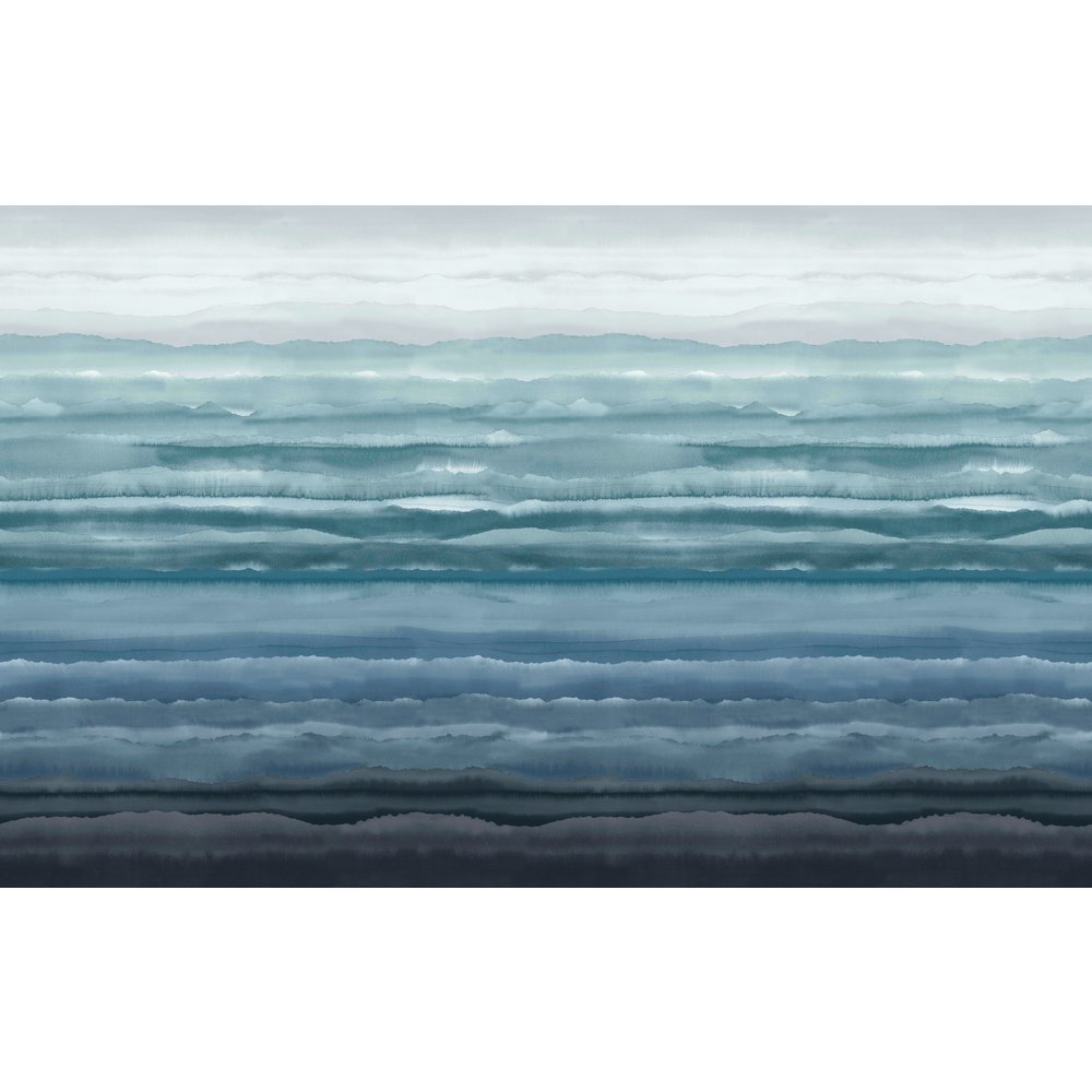 Strata Sapphire Bespoke Mural design