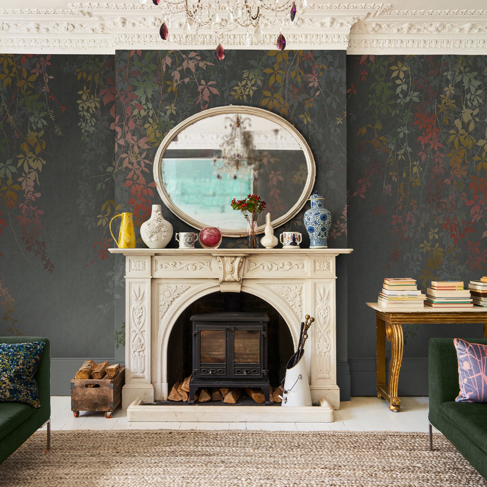 Virginia Creeper Autumn Bespoke Mural by Clarissa Hulse - 129997_ROOMSET_VIRGINIA CREEPER AUTUMN_01.jpg