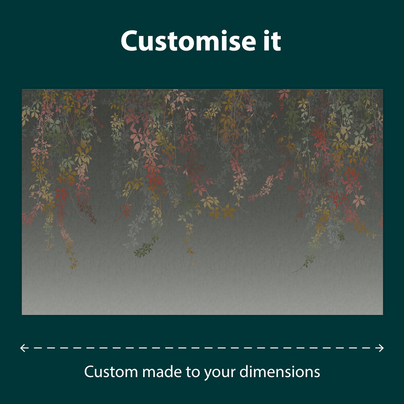 Virginia Creeper Autumn Bespoke Mural by Clarissa Hulse - 129997_INFO_VIRGINIA CREEPER AUTUMN_01.jpg