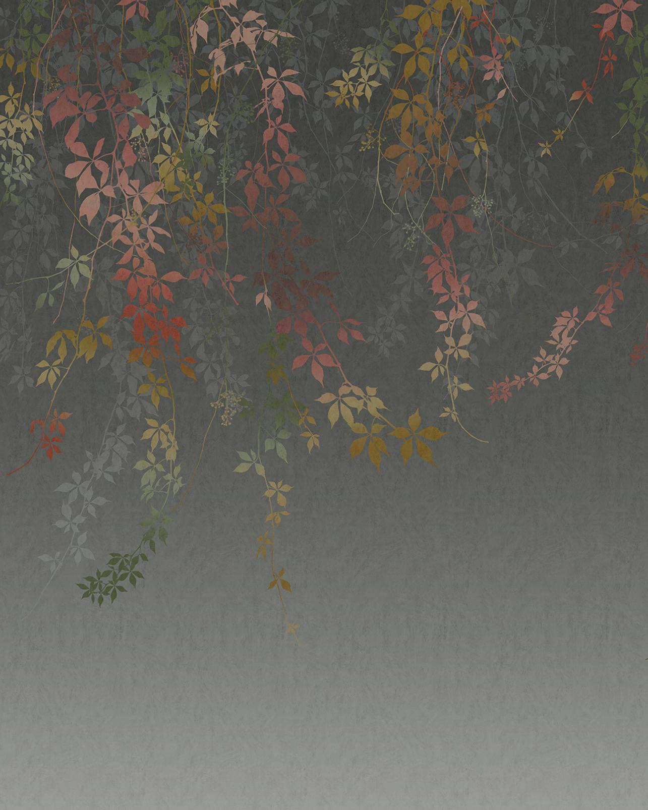 Virginia Creeper Autumn Bespoke Mural by Clarissa Hulse - 129997_TILE_VIRGINIA CREEPER AUTUMN_01.jpg