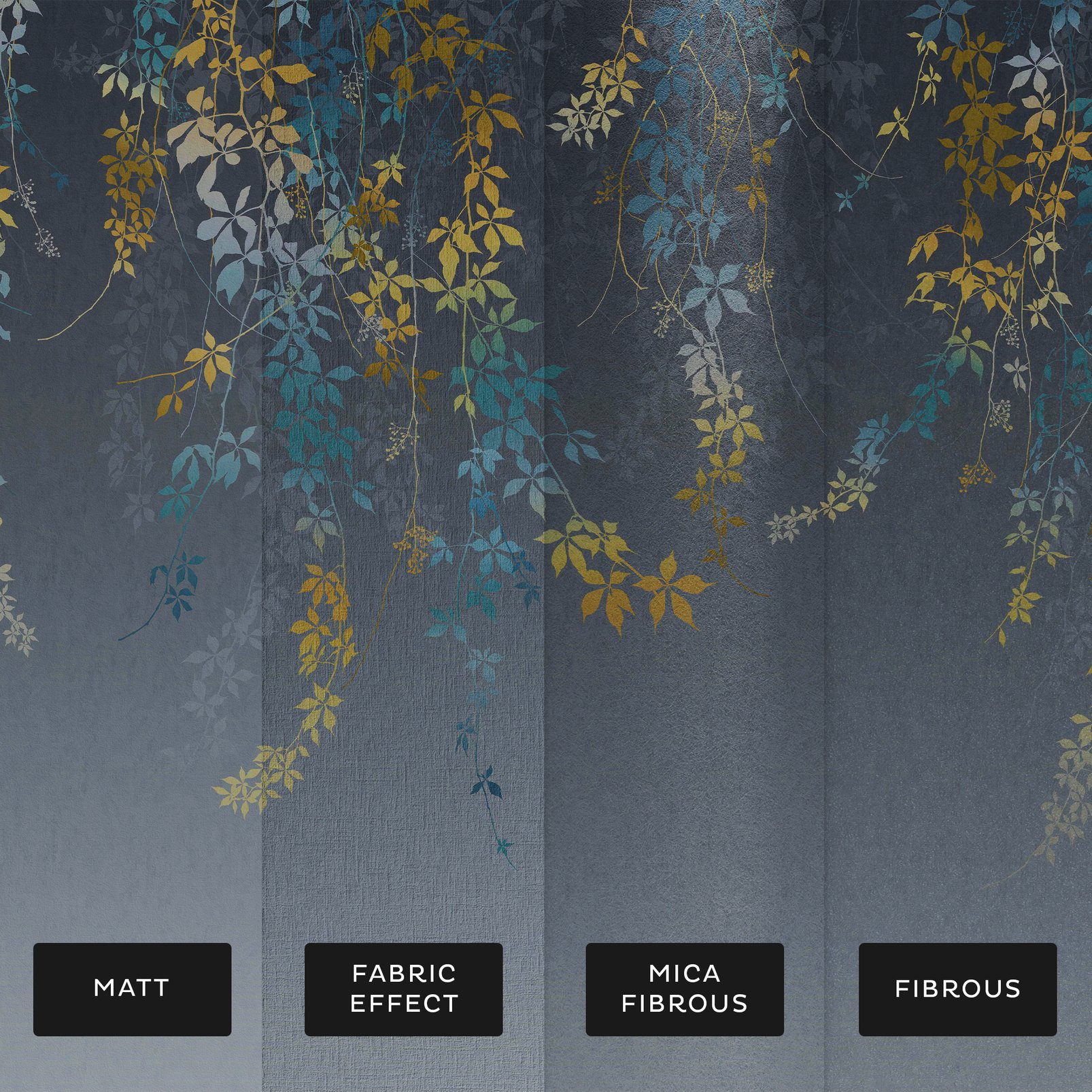 Virginia Creeper Indigo Bespoke Mural by Clarissa Hulse - 130015_SUBSTRATE_VIRGINIA CREEPER INDIGO_02.jpg