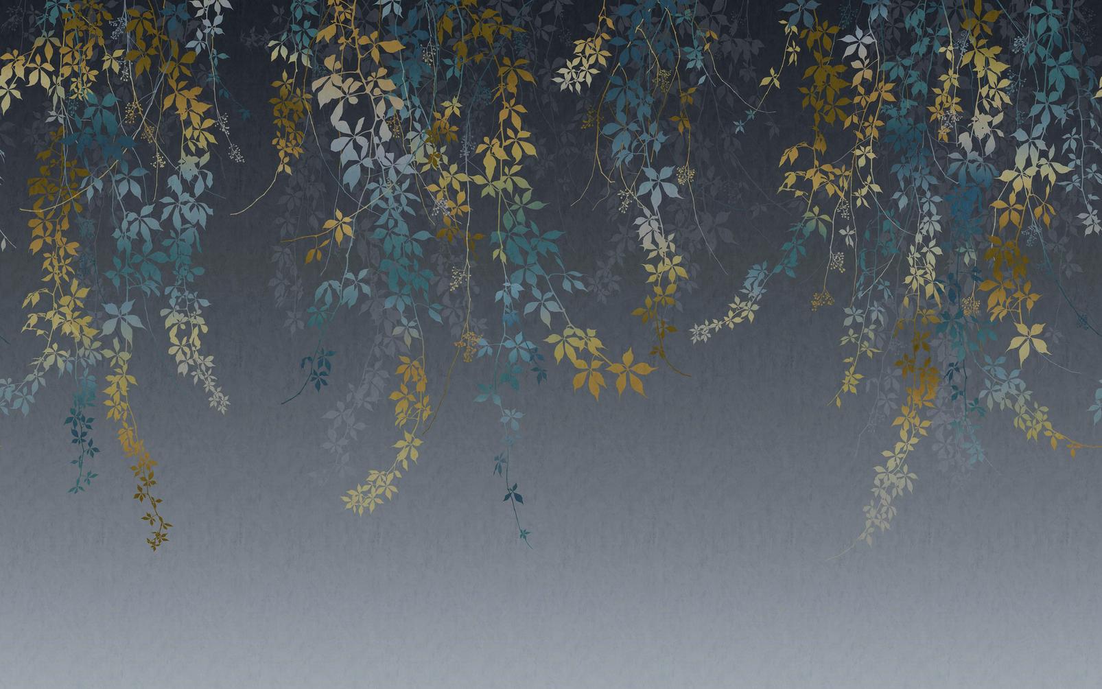 Virginia Creeper Indigo Bespoke Mural by Clarissa Hulse - 130015_MAINTILE_VIRGINIA CREEPER INDIGO_01.jpg