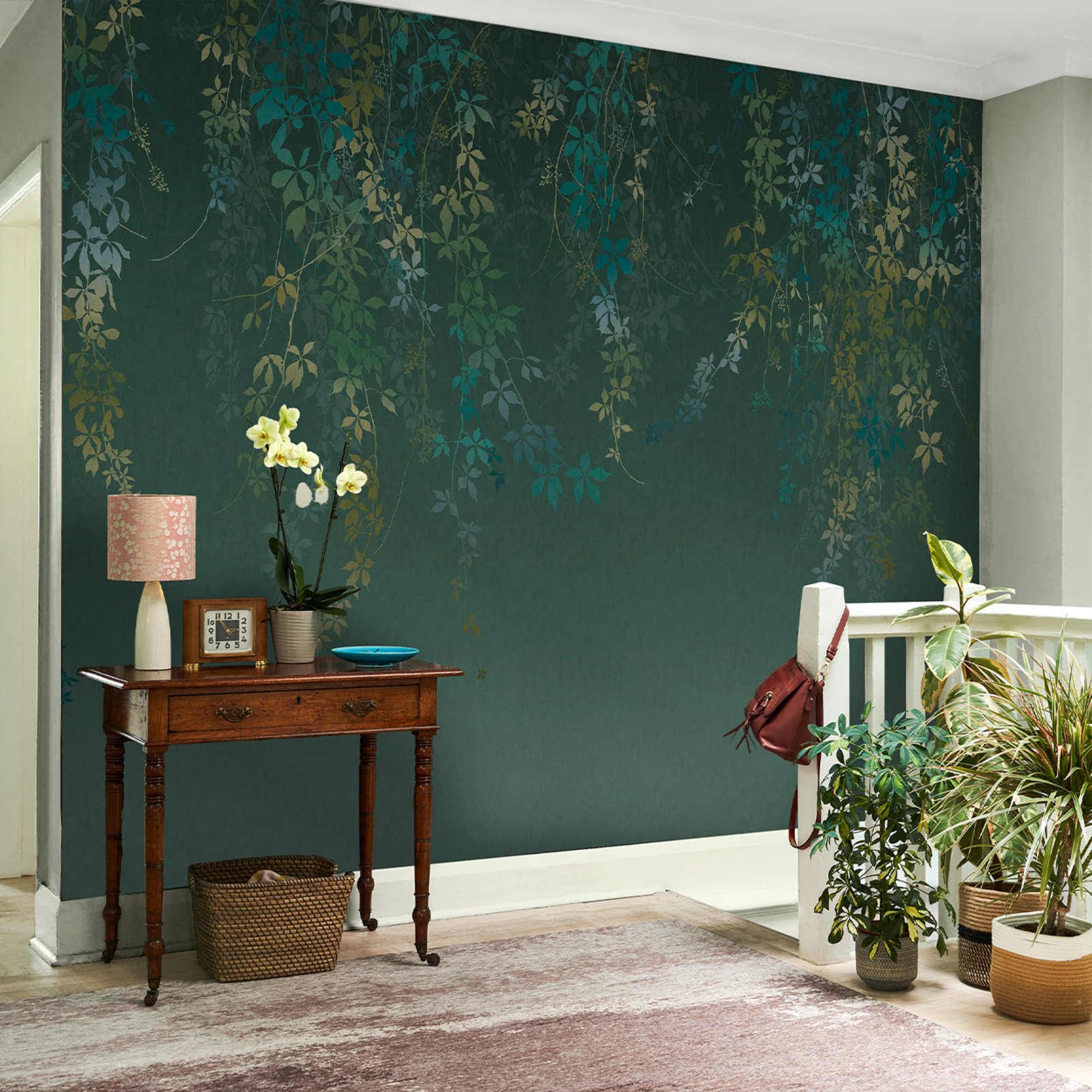 Virginia Creeper Moss Bespoke Mural by Clarissa Hulse - 130024_ROOMSET_VIRGINIA CREEPER MOSS_01.jpg