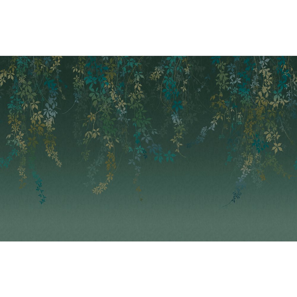 Virginia Creeper Moss Bespoke Mural design