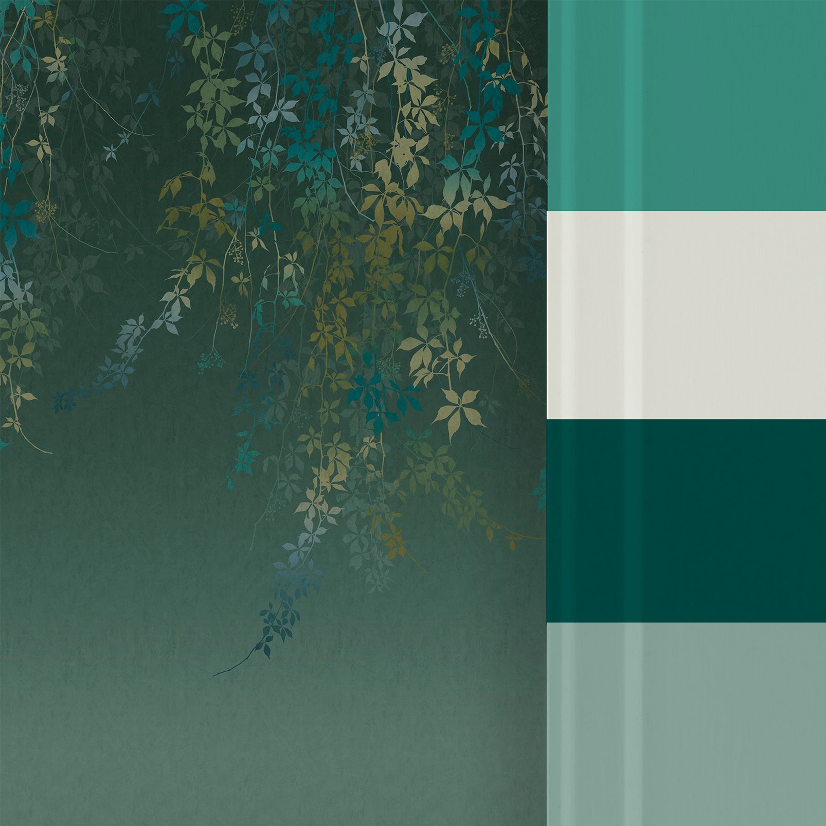 Virginia Creeper Moss Bespoke Mural by Clarissa Hulse - 130024_FLATLAY_VIRGINIA CREEPER MOSS_01.jpg