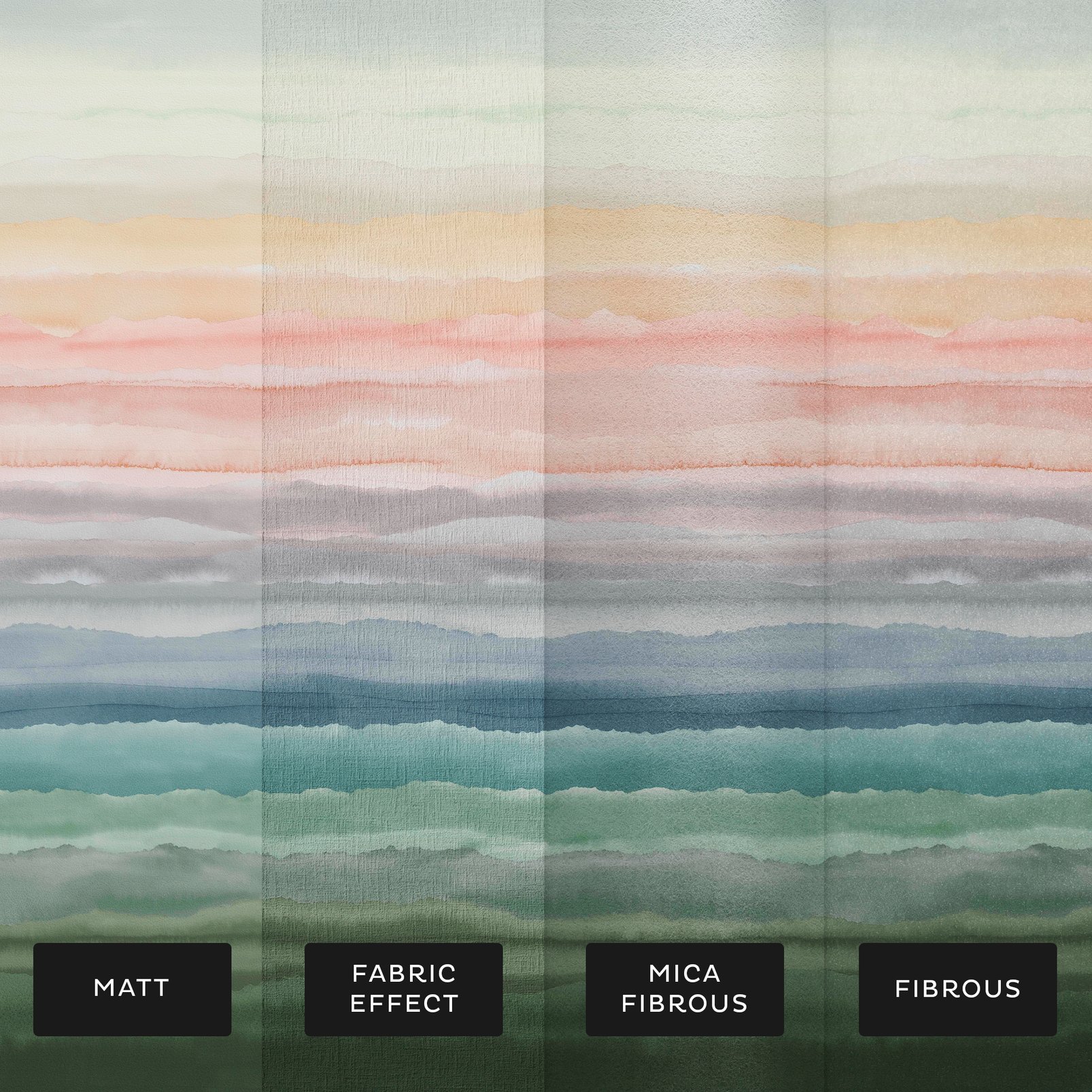 Strata Dawn Bespoke Mural substrate information