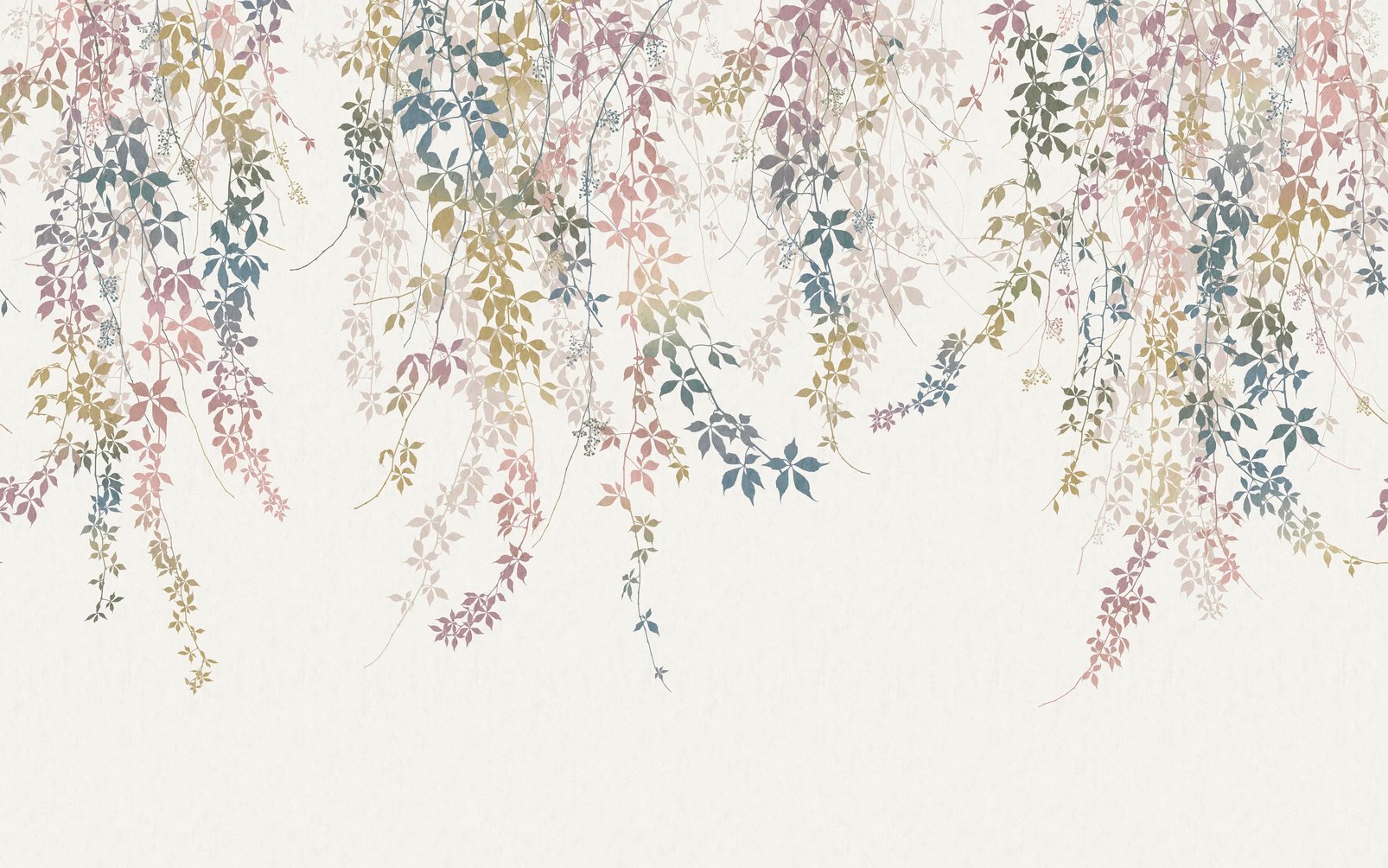 Virginia Creeper Opal Bespoke Mural by Clarissa Hulse. - 129988_TILE_VIRGINIA CREEPER OPAL_01.jpg