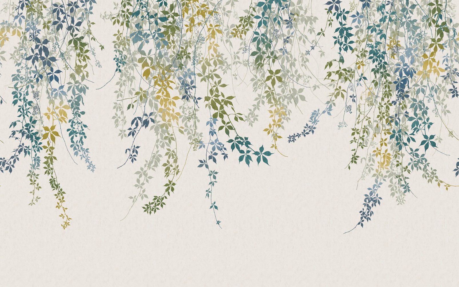 Virginia Creeper Spring Bespoke Mural by Clarissa Hulse - 130006_TILE_VIRGINIA CREEPER SPRING_01.jpg