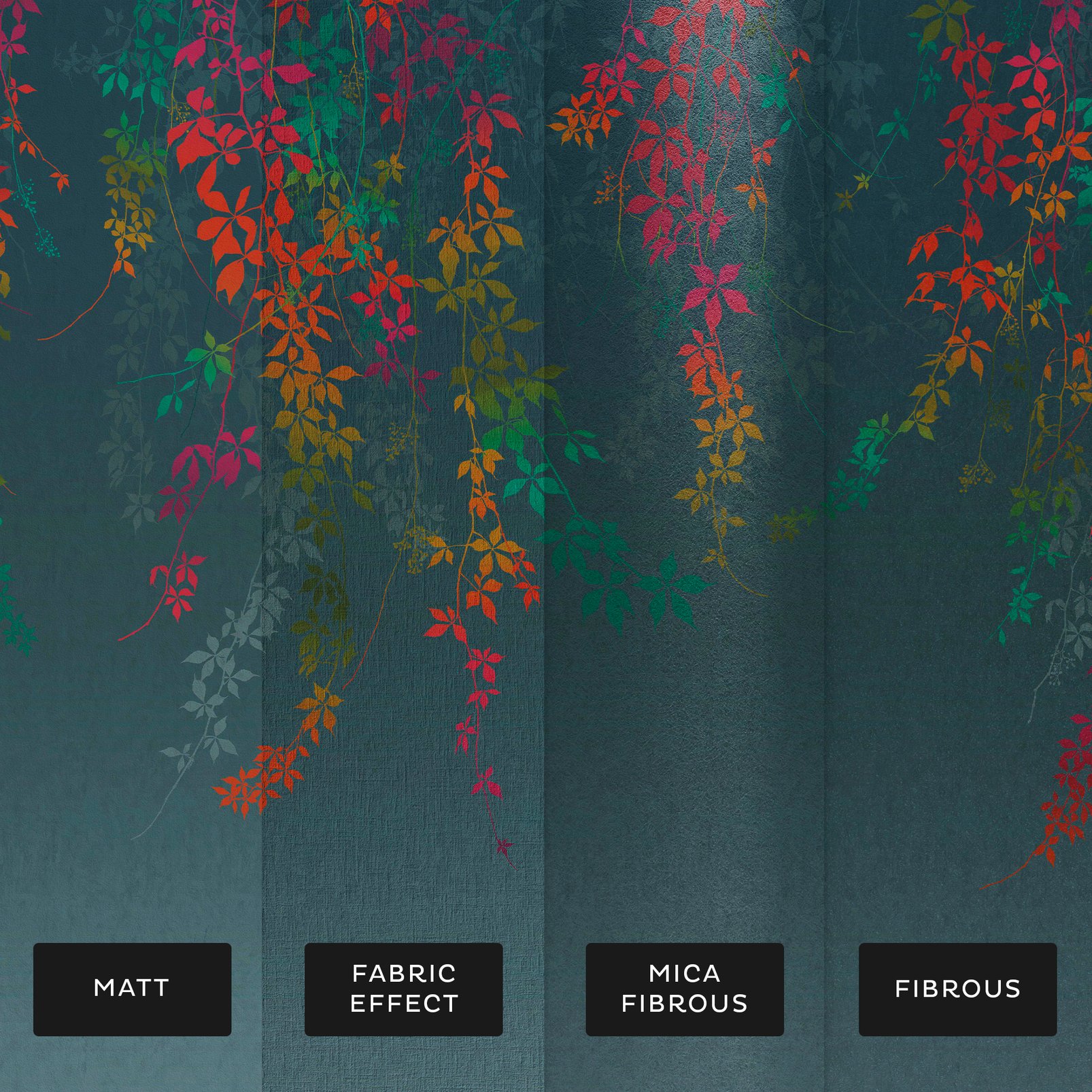 Virginia Creeper Rainbow Bespoke Mural by Clarissa Hulse - 130033_SUBSTRATE_VIRGINIA CREEPER RAINBOW_02.jpg