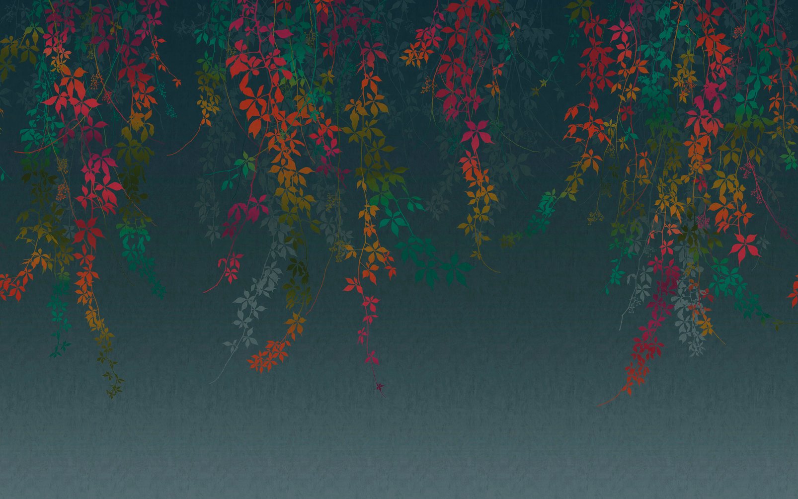 Virginia Creeper Rainbow Bespoke Mural by Clarissa Hulse - 130033FXST_TILE_VIRGINIA CREEPER RAINBOW_01.jpg