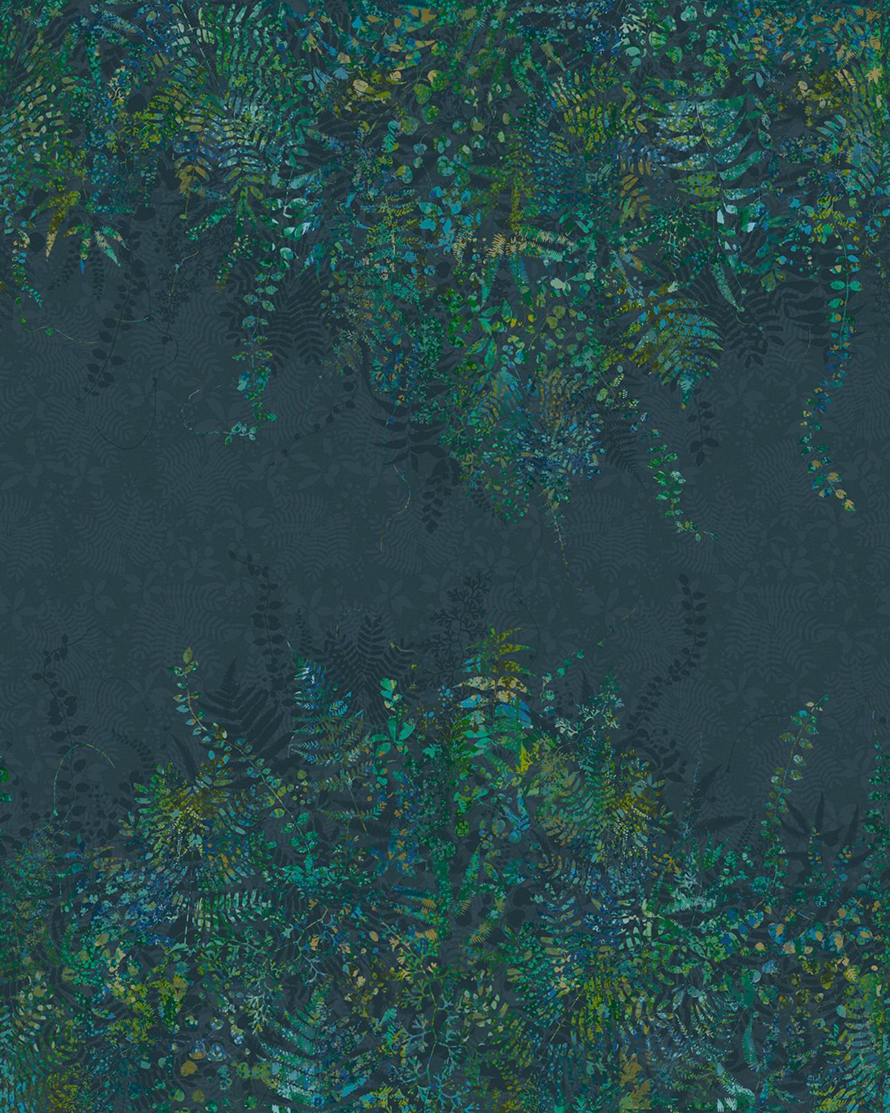 Cascading Kaleidoscope Amazon Bespoke Mural by Clarissa Hulse - 129943_TILE_CASCADING KALEIDOSCOPE AMAZON_01.jpg