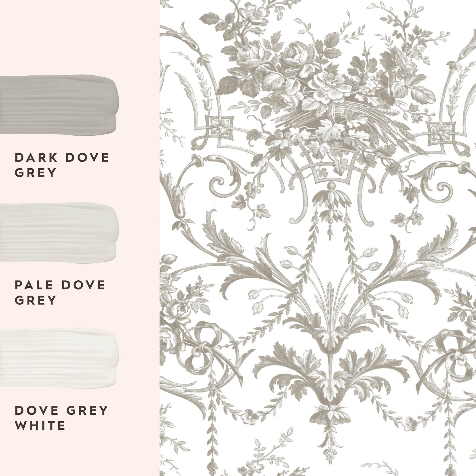 Laura Ashley Tuileries Dark Dove Grey Wallpaper - 130111_FLATLAY_TUILERIES DARK DOVE GREY_01.jpg