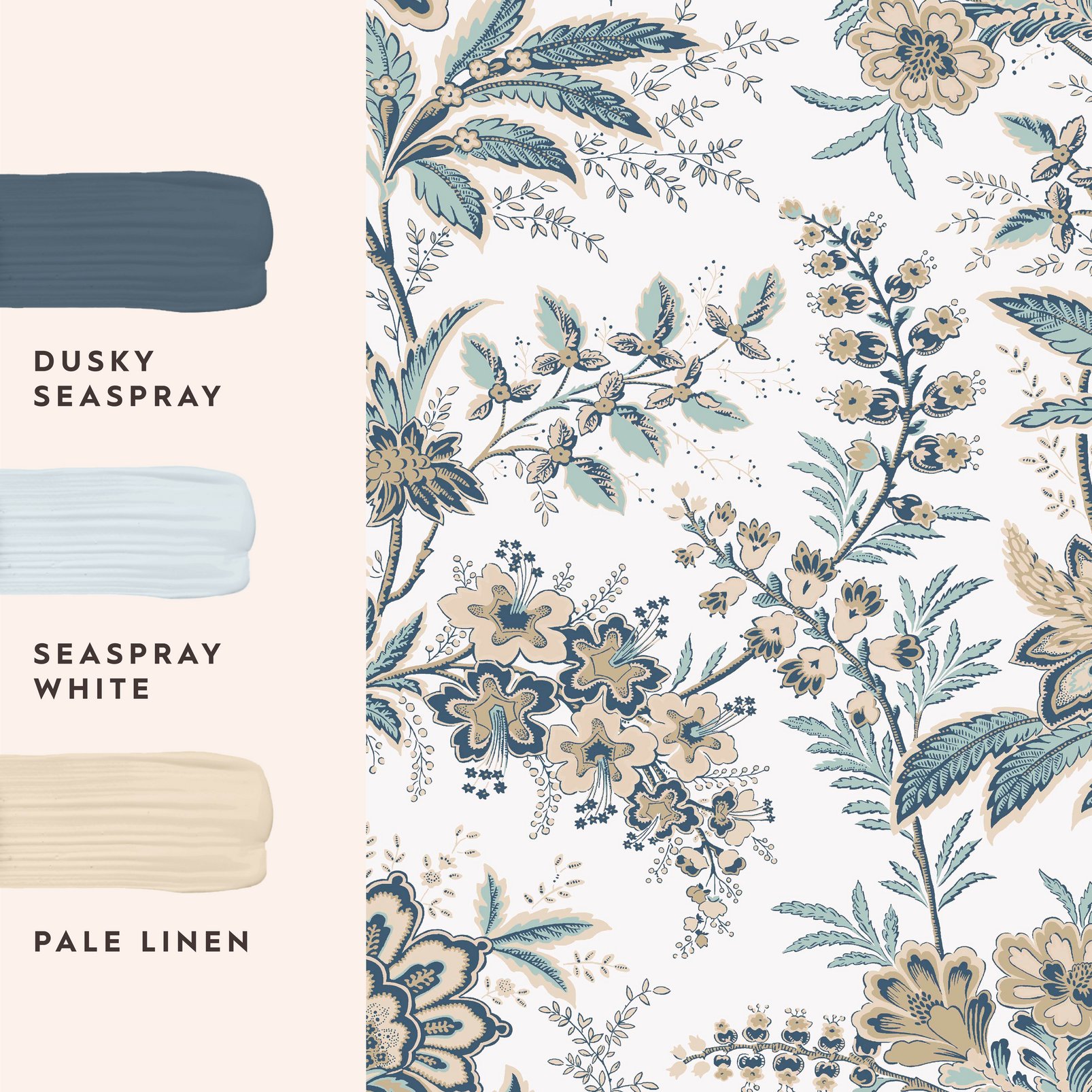 Laura Ashley Marlbrook Pale Linen Wallpaper - 130098_FLATLAY_MARLBROOK PALE LINEN_01.jpg