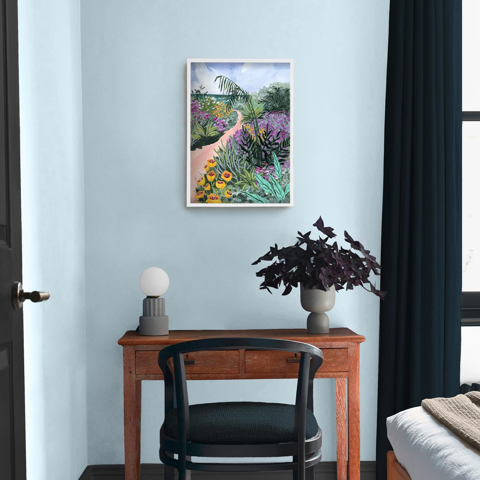 Floral Pathway Multicolour Wall Art - 135143_CAMEO_1.jpg