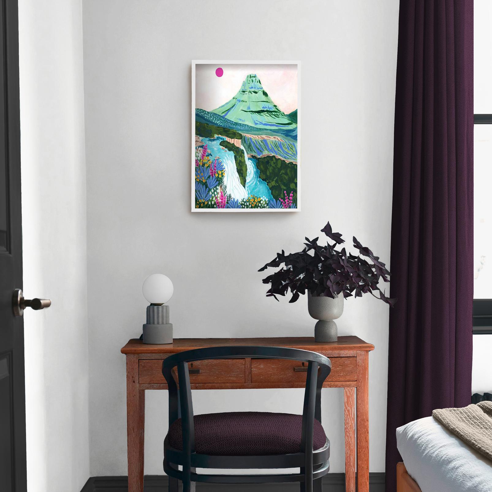 Painterly Kirkjufell Multicolour Wall Art - 135275_CAMEO_1.jpg