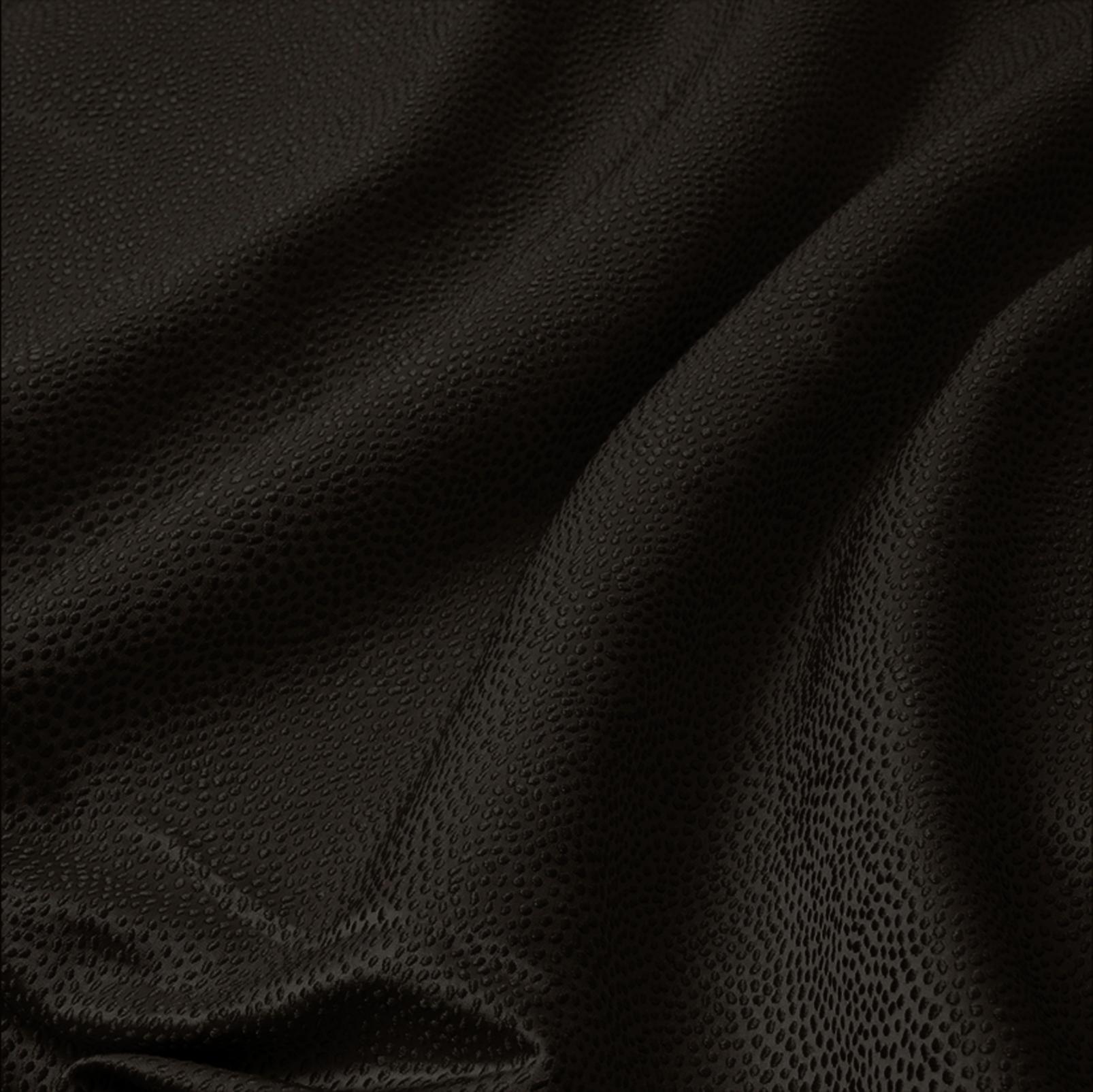 Dapple Deep Brown Roman Blind fabric close up image